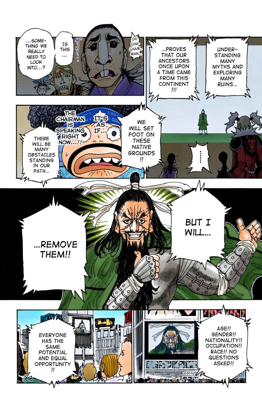 Page 8 Chapter 340 HUNTER x HUNTER (Official Colored)