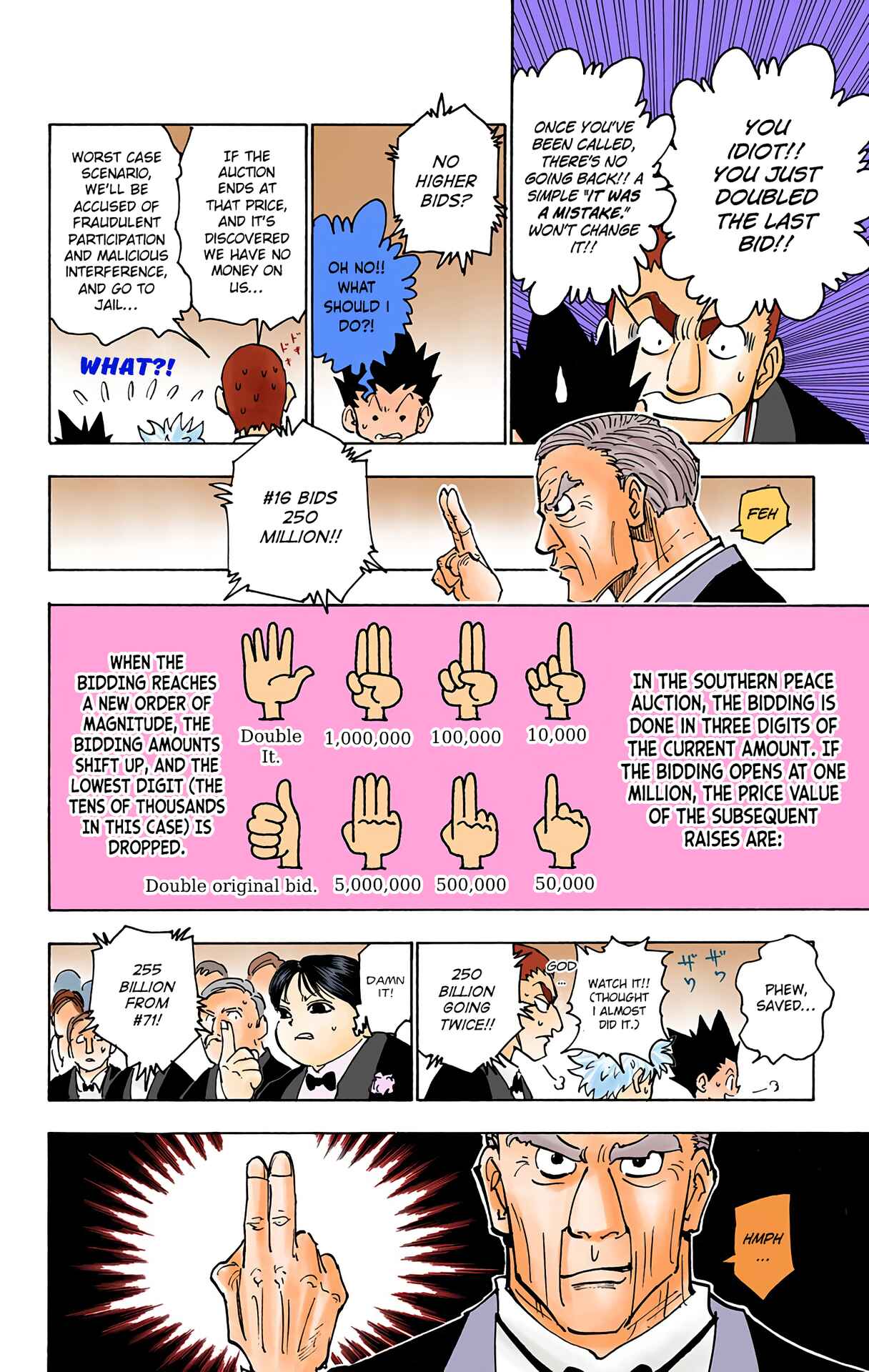 Page 10 Chapter 121 HUNTER x HUNTER (Official Colored)