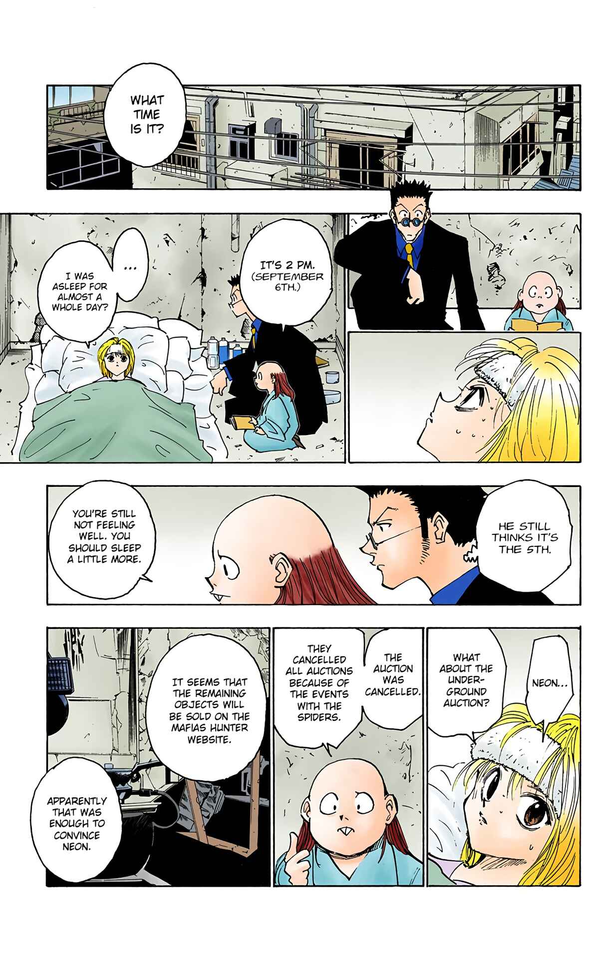 Page 3 Chapter 121 HUNTER x HUNTER (Official Colored)