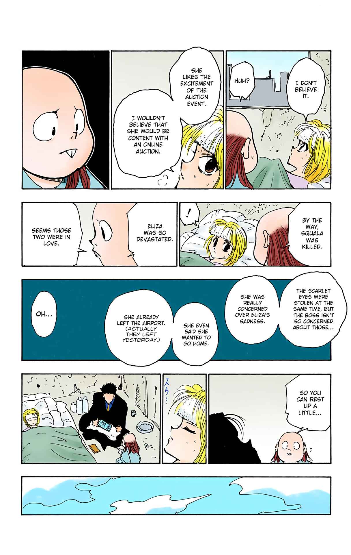 Page 4 Chapter 121 HUNTER x HUNTER (Official Colored)