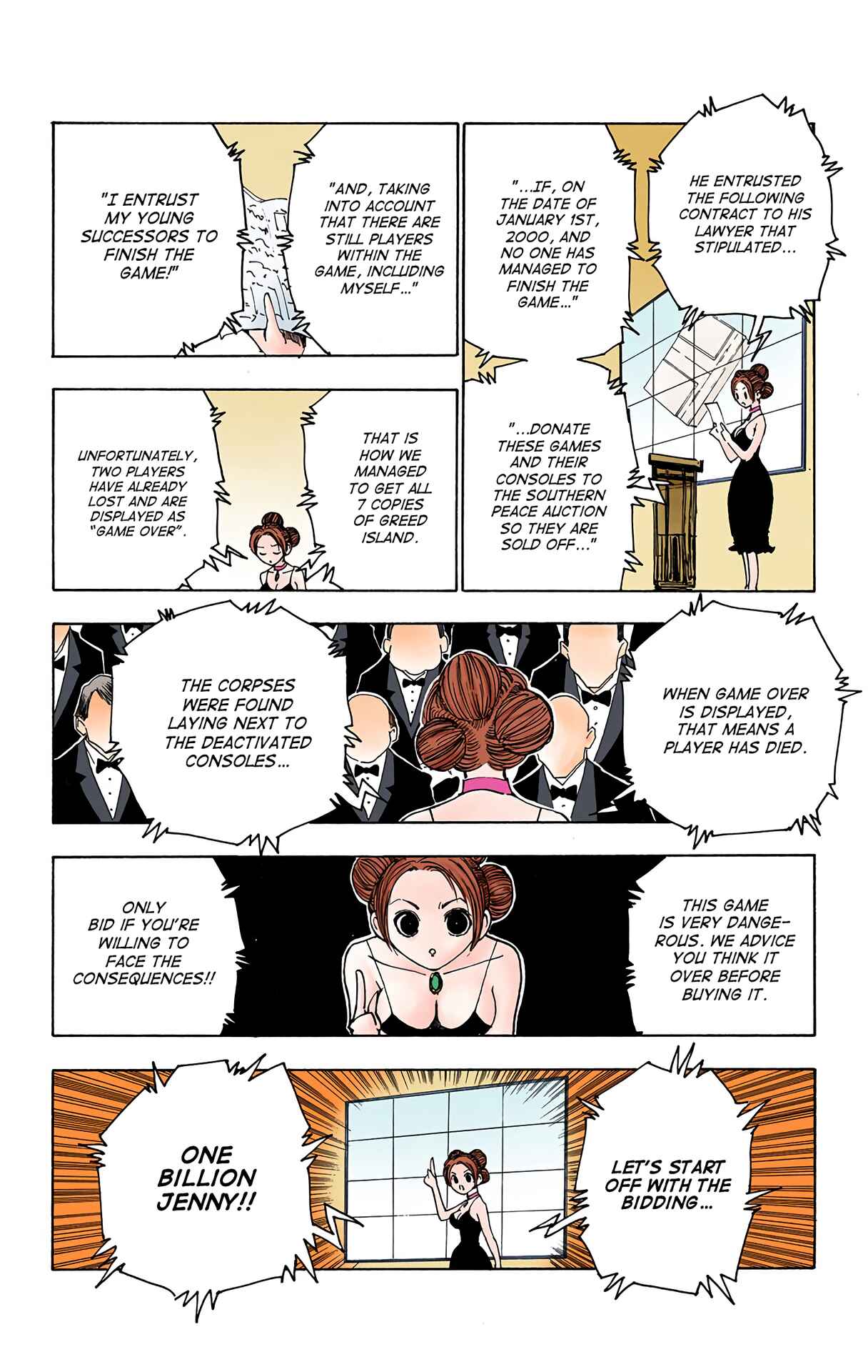 Page 8 Chapter 121 HUNTER x HUNTER (Official Colored)