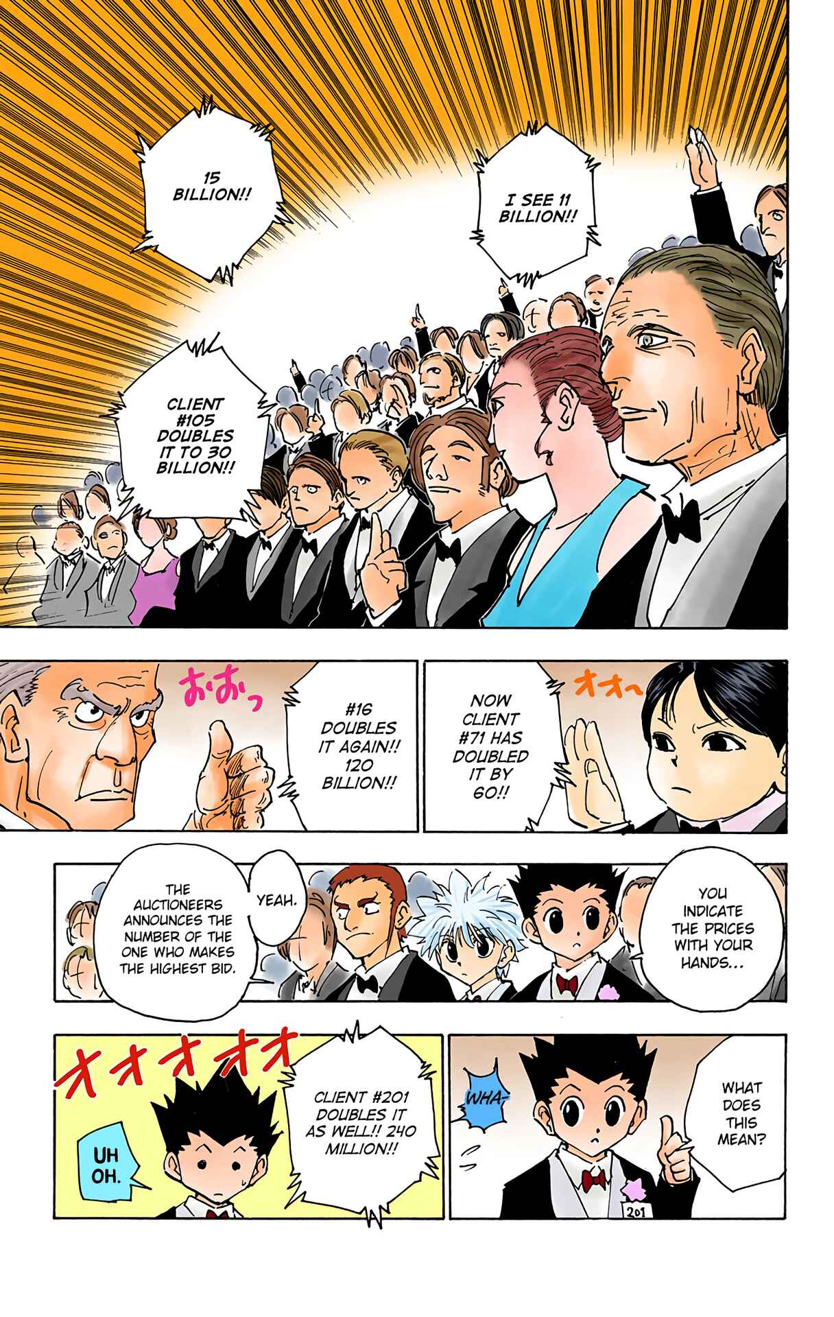 Page 9 Chapter 121 HUNTER x HUNTER (Official Colored)