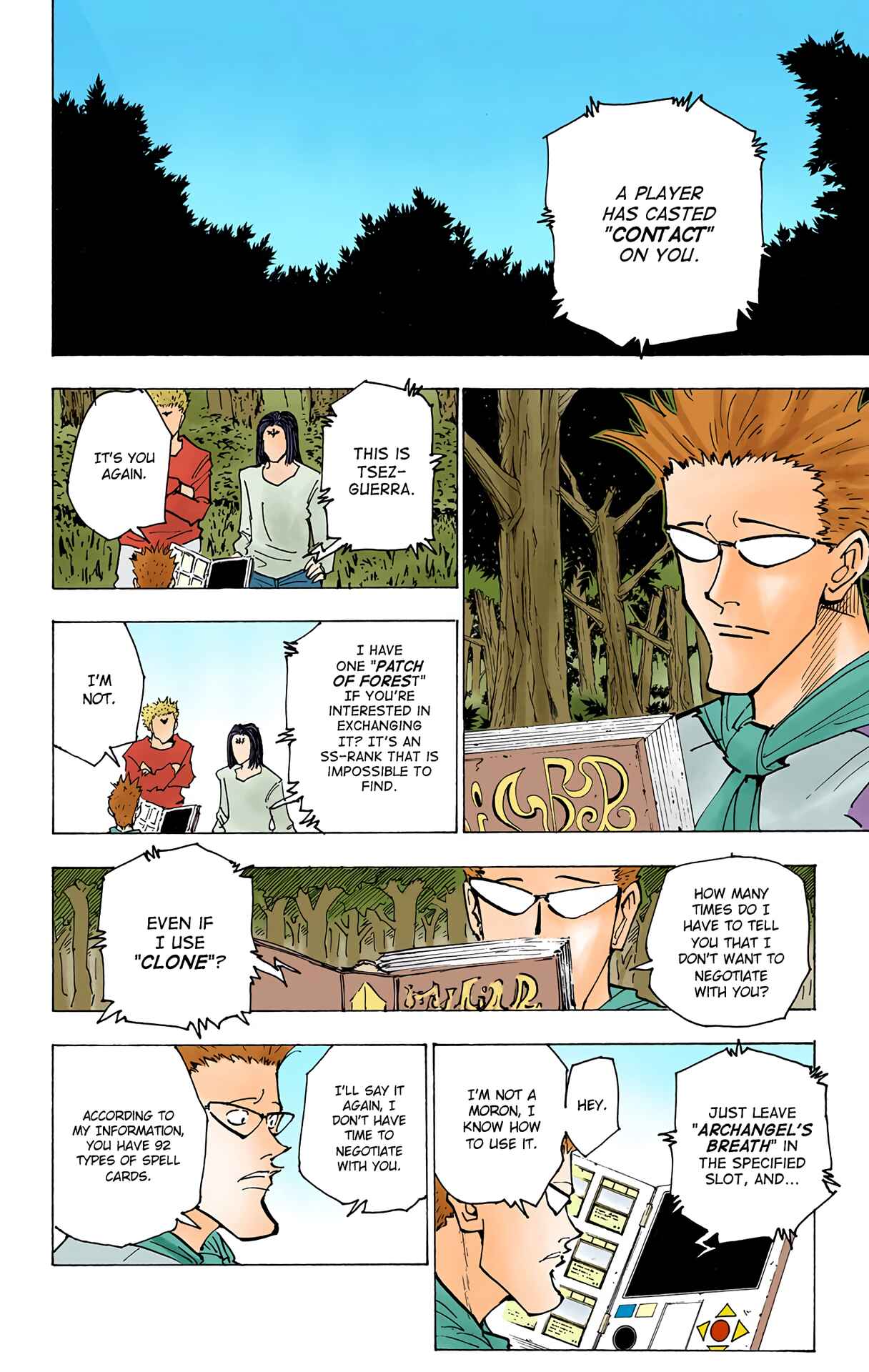 Page 8 Chapter 152 HUNTER x HUNTER (Official Colored)