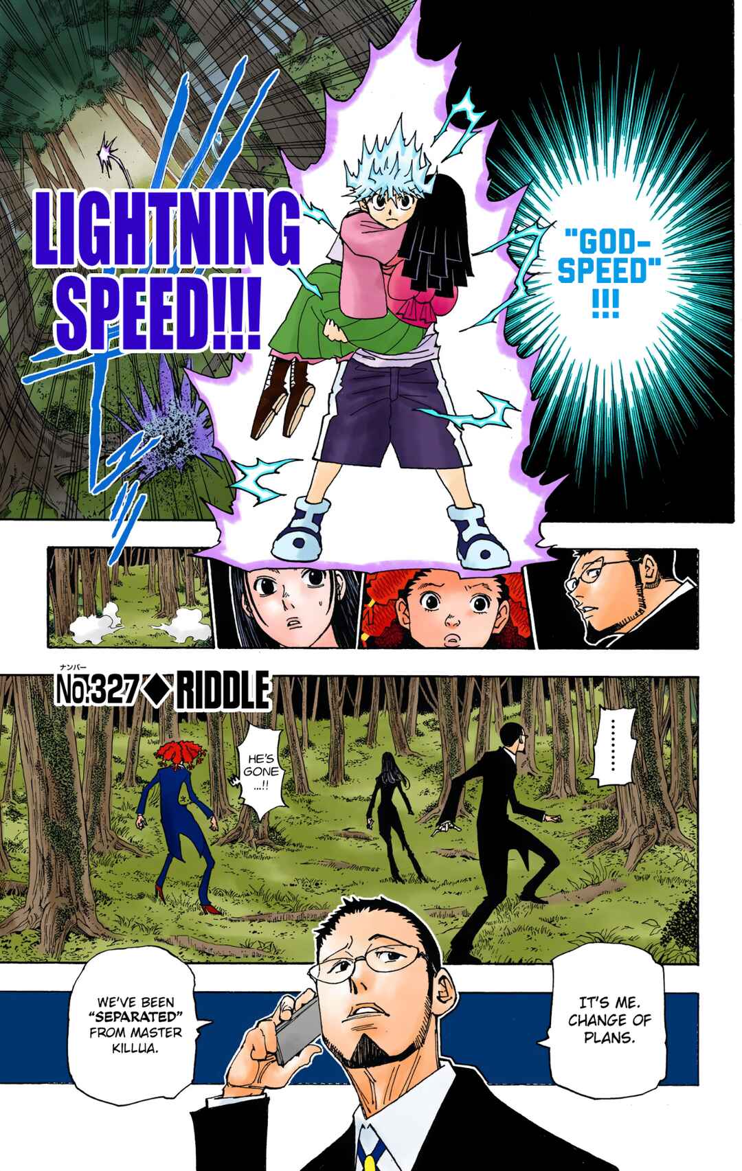 Page 1 Chapter 327 HUNTER x HUNTER (Official Colored)