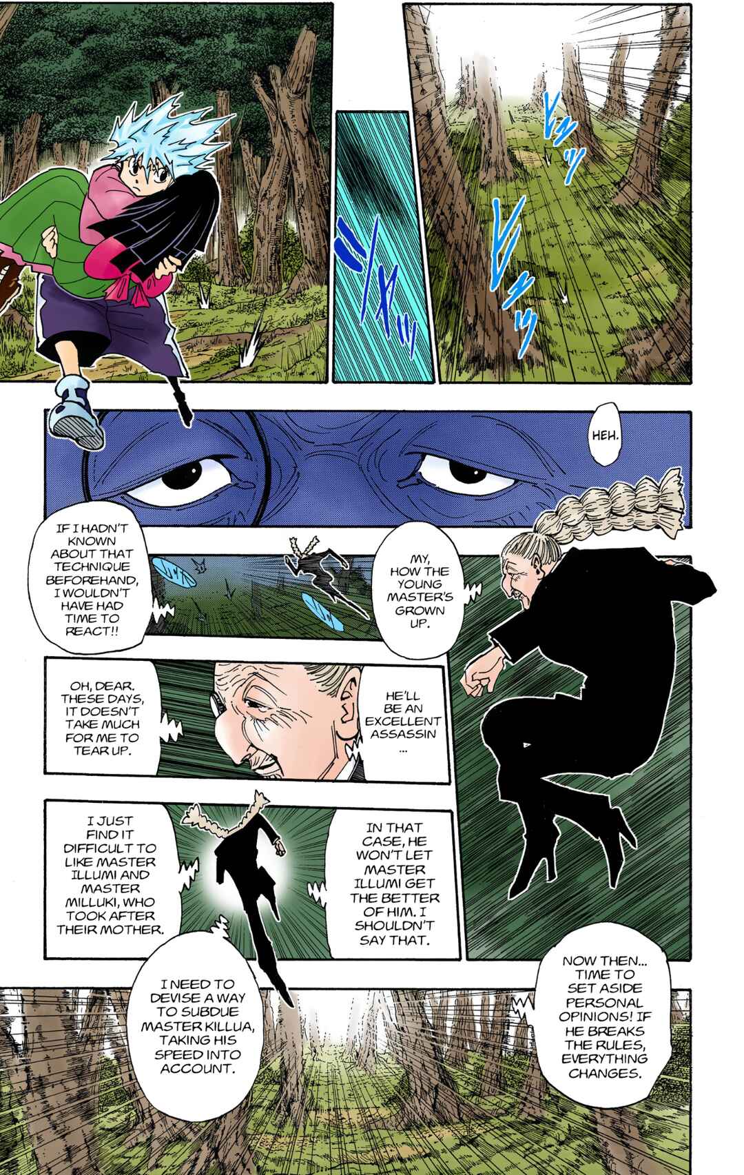 Page 3 Chapter 327 HUNTER x HUNTER (Official Colored)