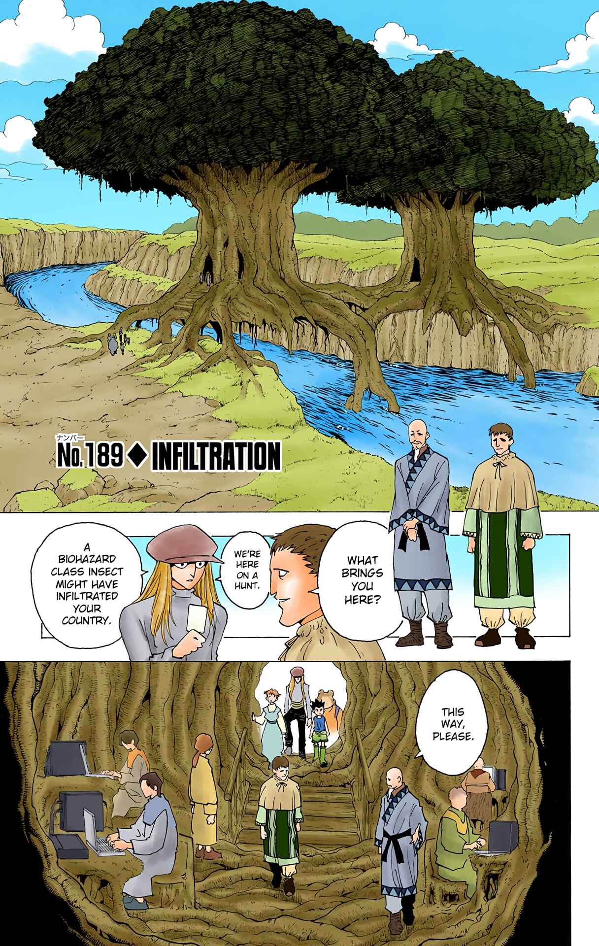 Page 1 Chapter 189 HUNTER x HUNTER (Official Colored)