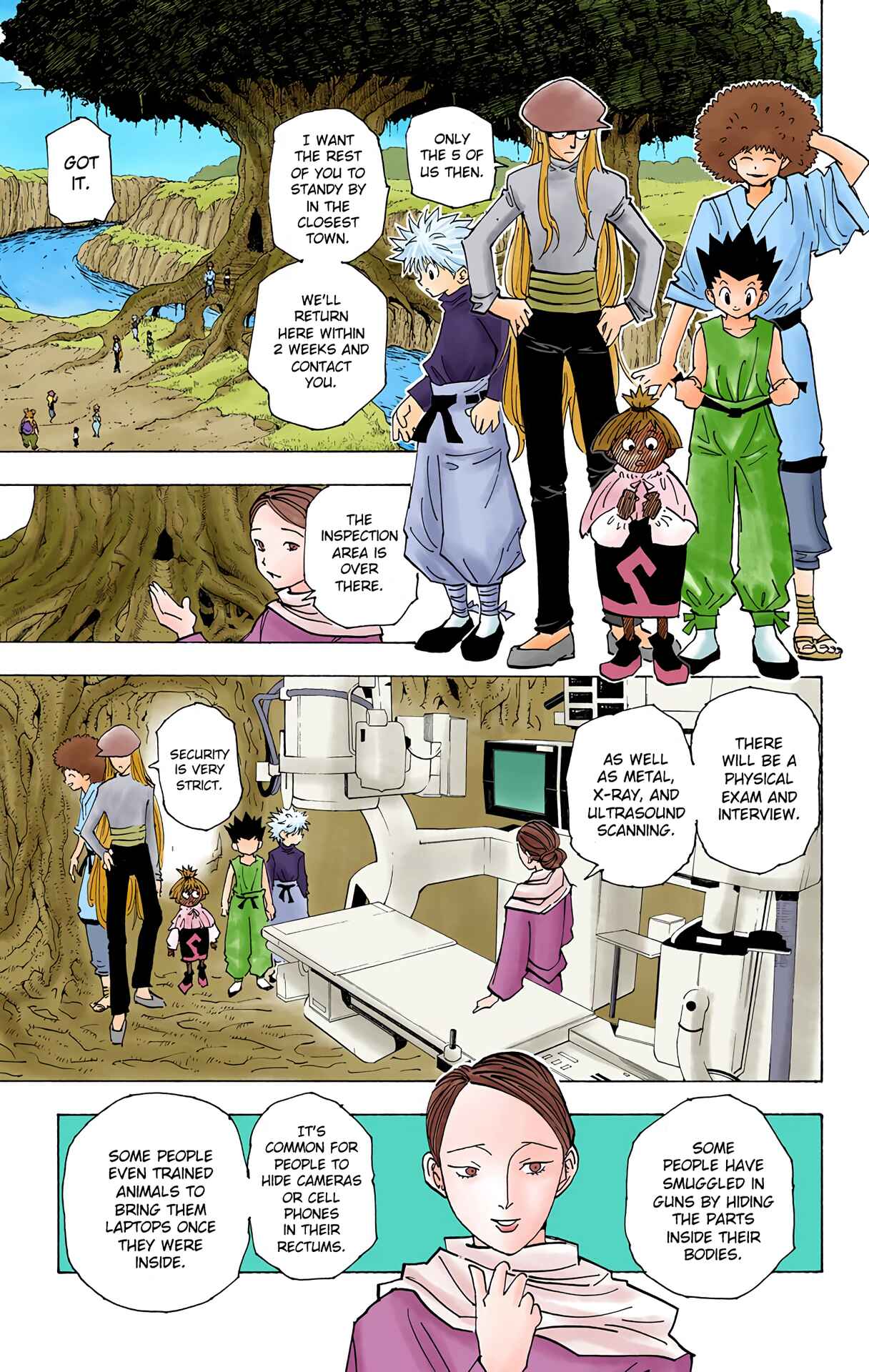Page 3 Chapter 189 HUNTER x HUNTER (Official Colored)