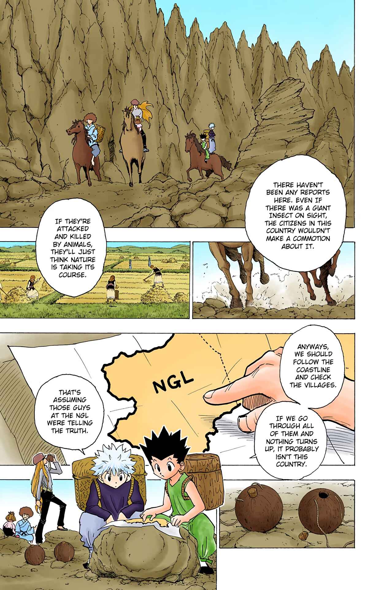 Page 5 Chapter 189 HUNTER x HUNTER (Official Colored)