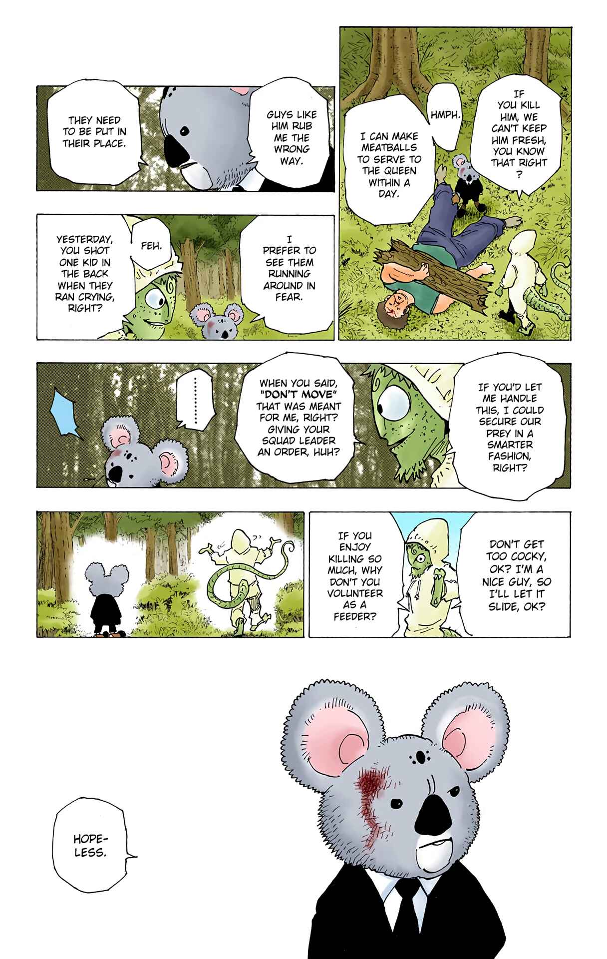 Page 9 Chapter 189 HUNTER x HUNTER (Official Colored)