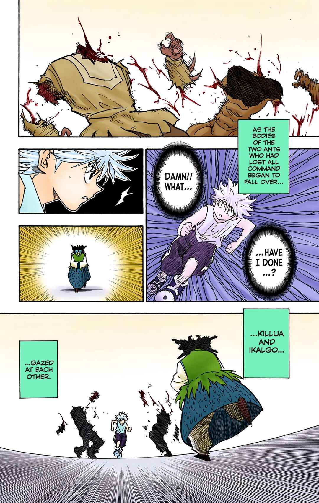Page 8 Chapter 270 HUNTER x HUNTER (Official Colored)