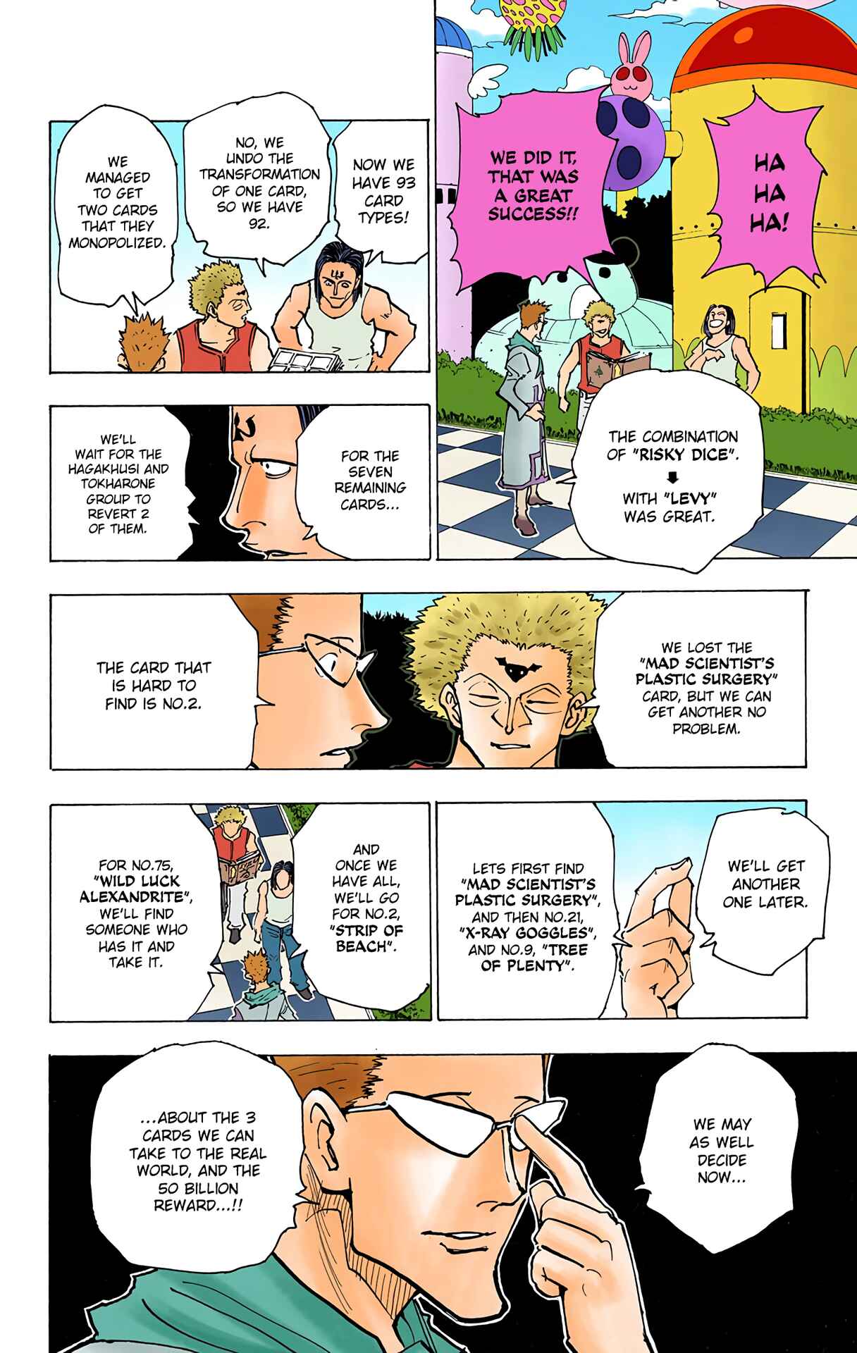 Page 12 Chapter 153 HUNTER x HUNTER (Official Colored)