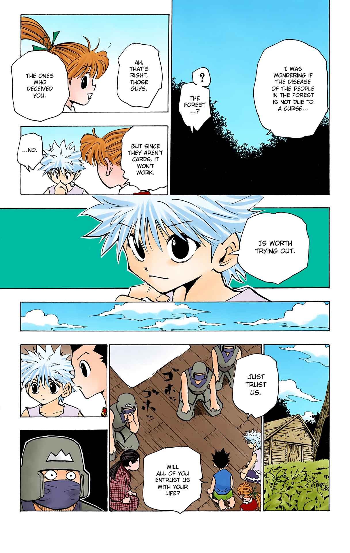 Page 14 Chapter 153 HUNTER x HUNTER (Official Colored)
