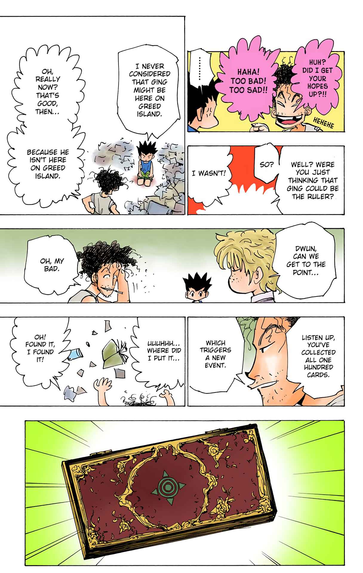 Page 3 Chapter 184 HUNTER x HUNTER (Official Colored)