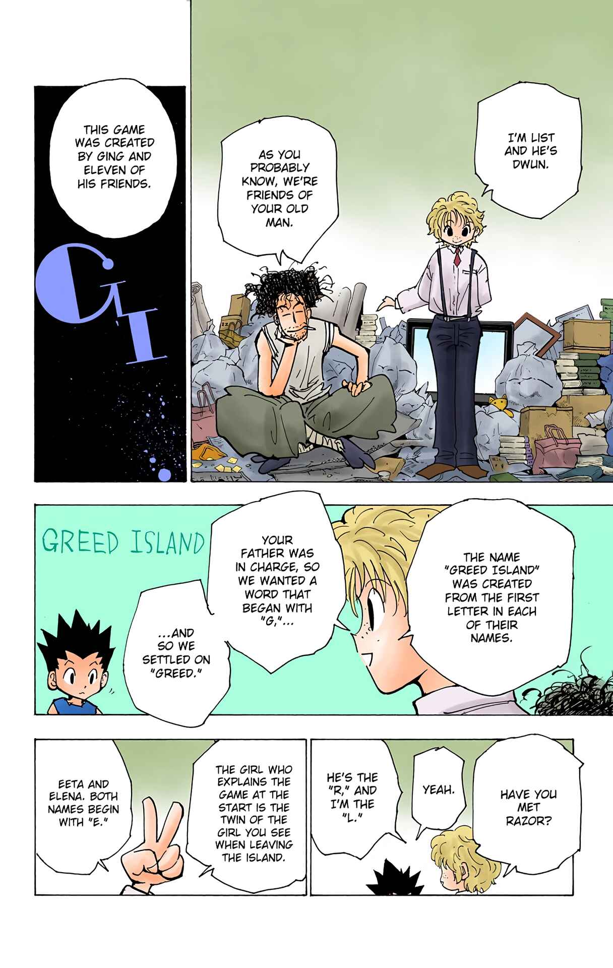 Page 6 Chapter 184 HUNTER x HUNTER (Official Colored)
