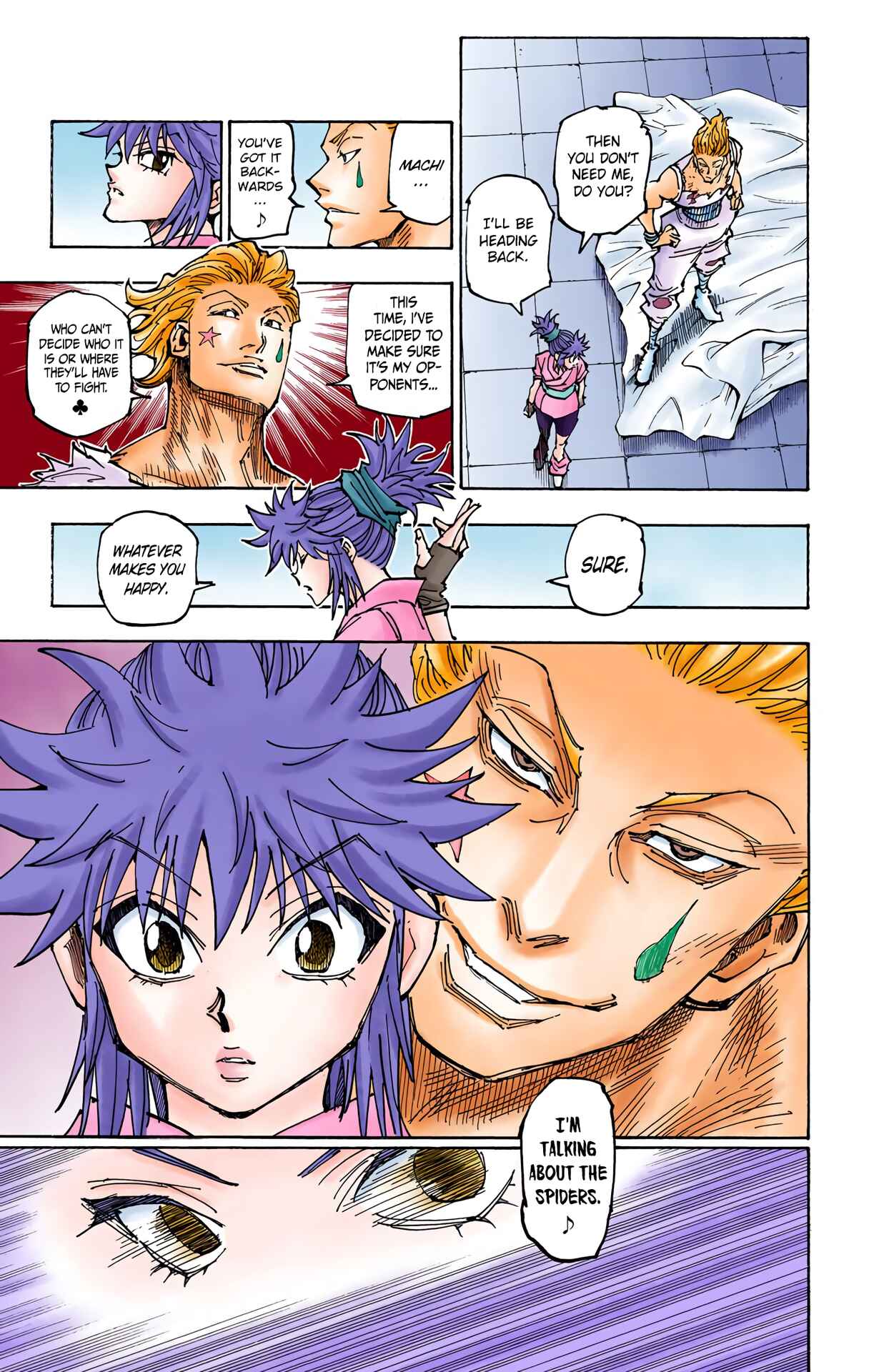 Page 13 Chapter 357 HUNTER x HUNTER (Official Colored)