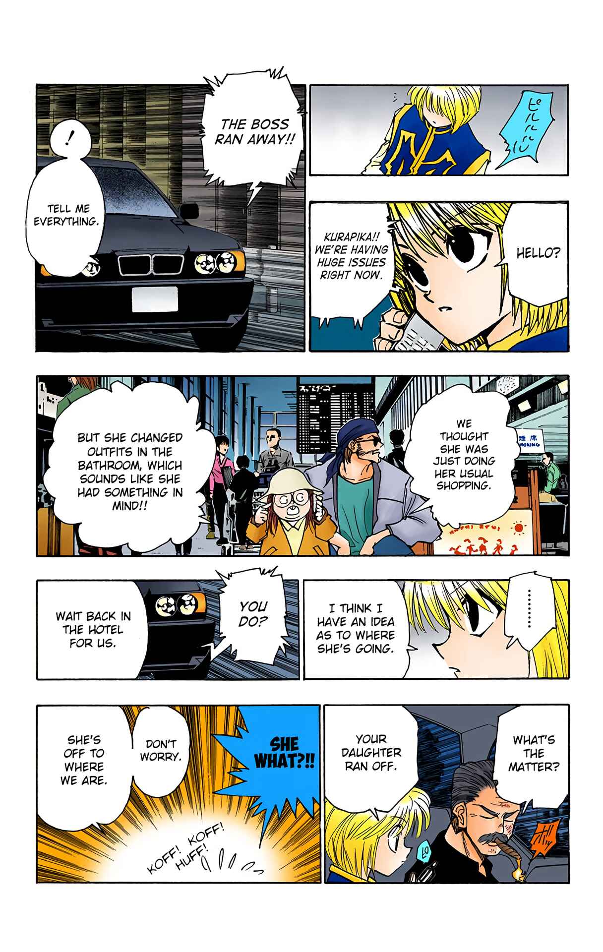 Page 13 Chapter 95 HUNTER x HUNTER (Official Colored)