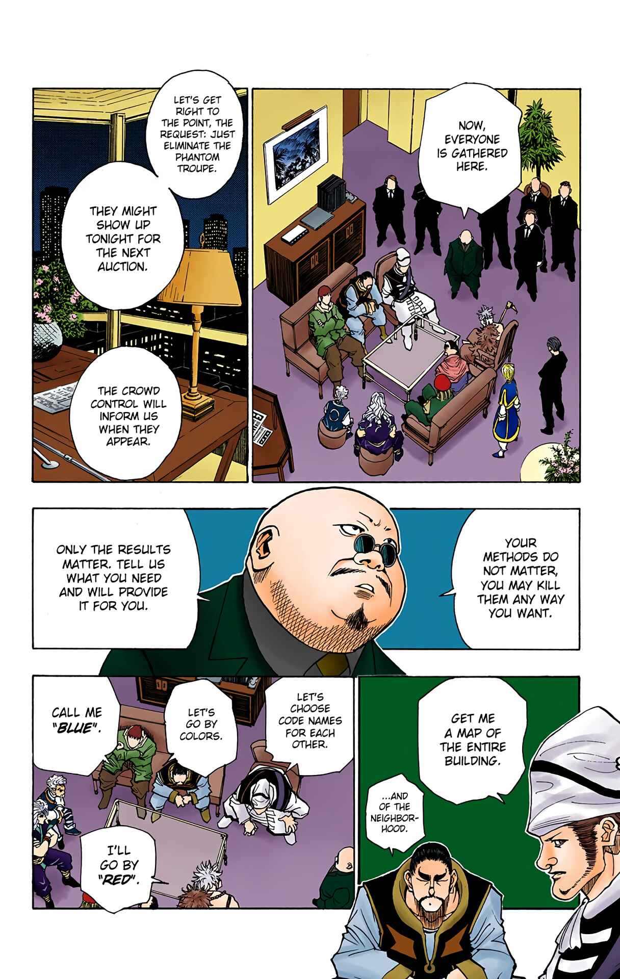 Page 4 Chapter 95 HUNTER x HUNTER (Official Colored)