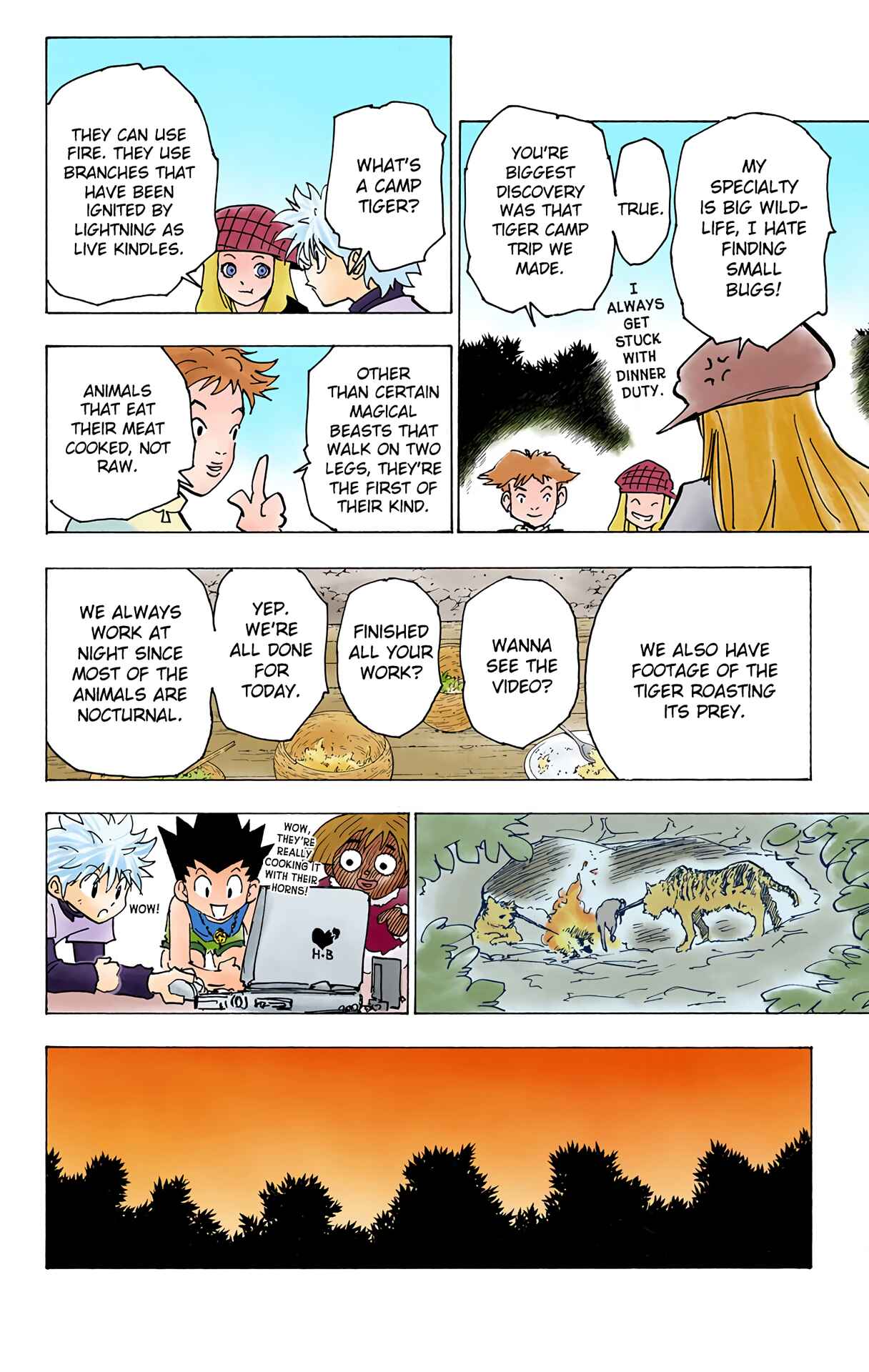 Page 10 Chapter 186 HUNTER x HUNTER (Official Colored)