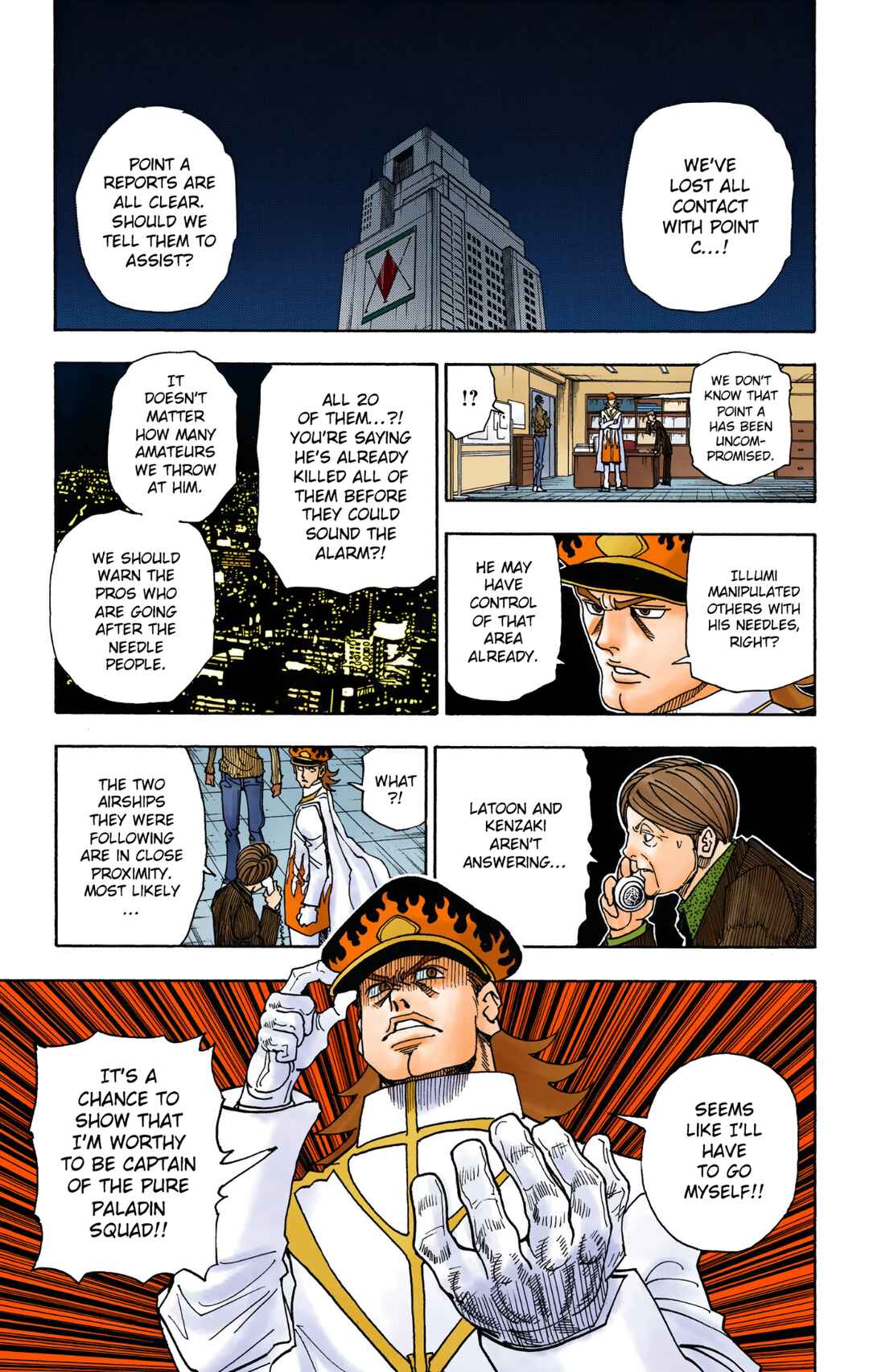 Page 10 Chapter 329 HUNTER x HUNTER (Official Colored)