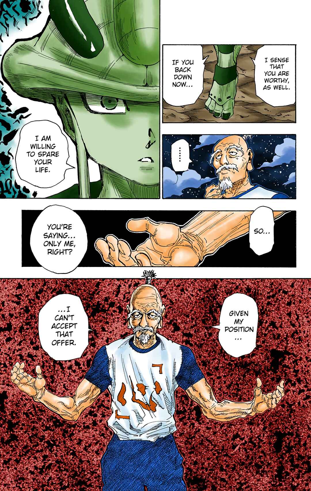 Page 17 Chapter 287 HUNTER x HUNTER (Official Colored)