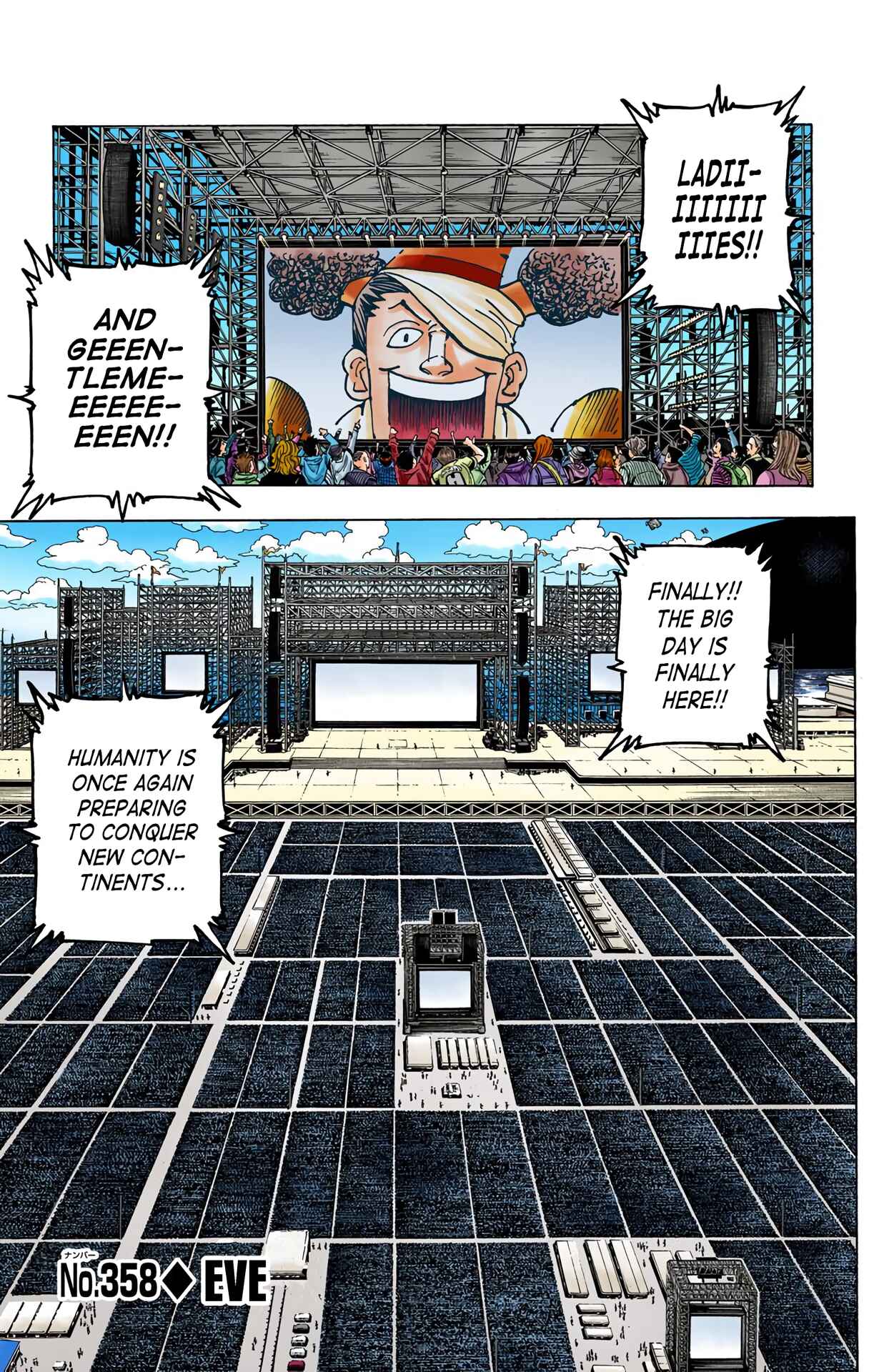 Page 1 Chapter 358 HUNTER x HUNTER (Official Colored)