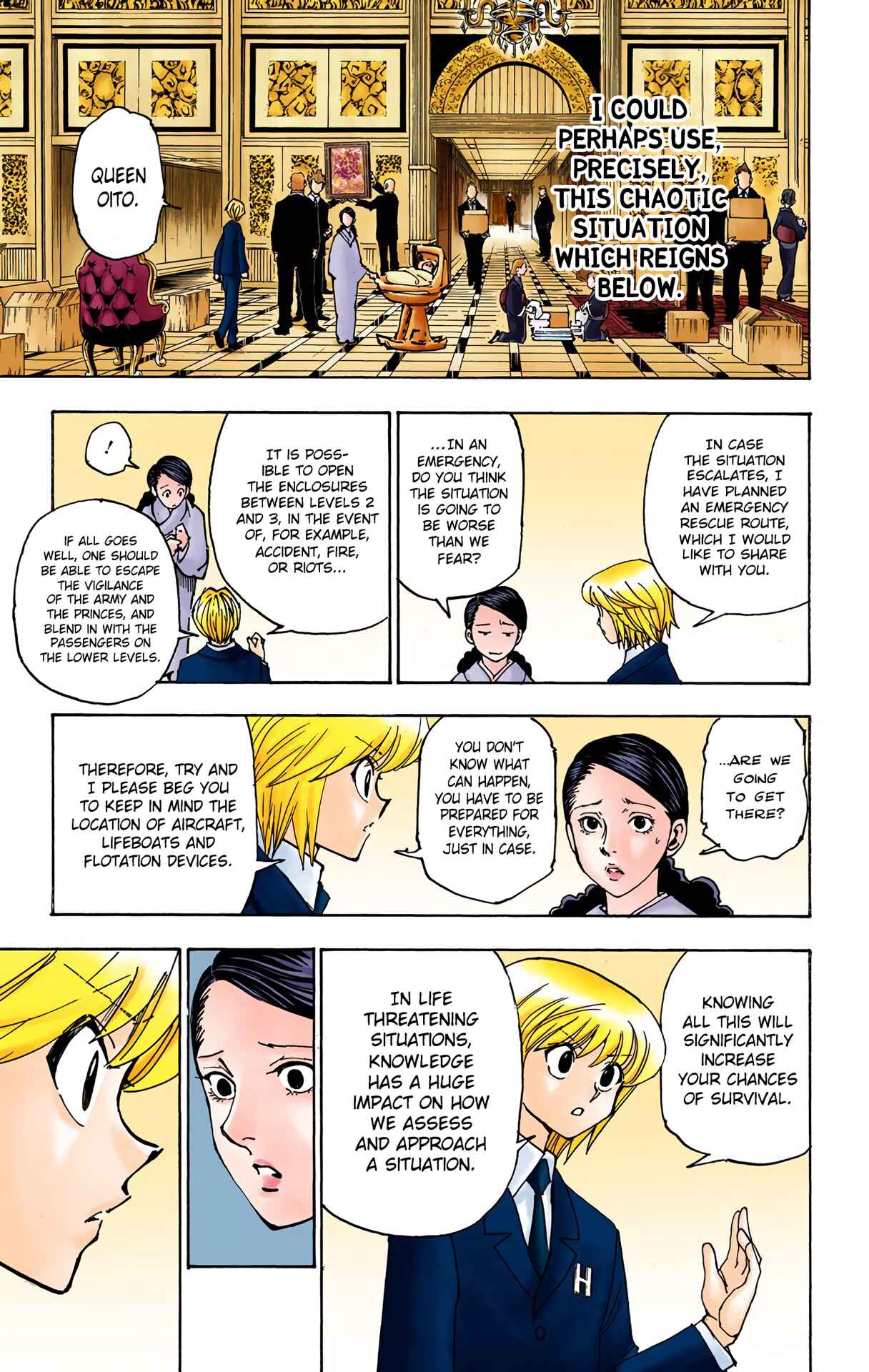 Page 14 Chapter 358 HUNTER x HUNTER (Official Colored)