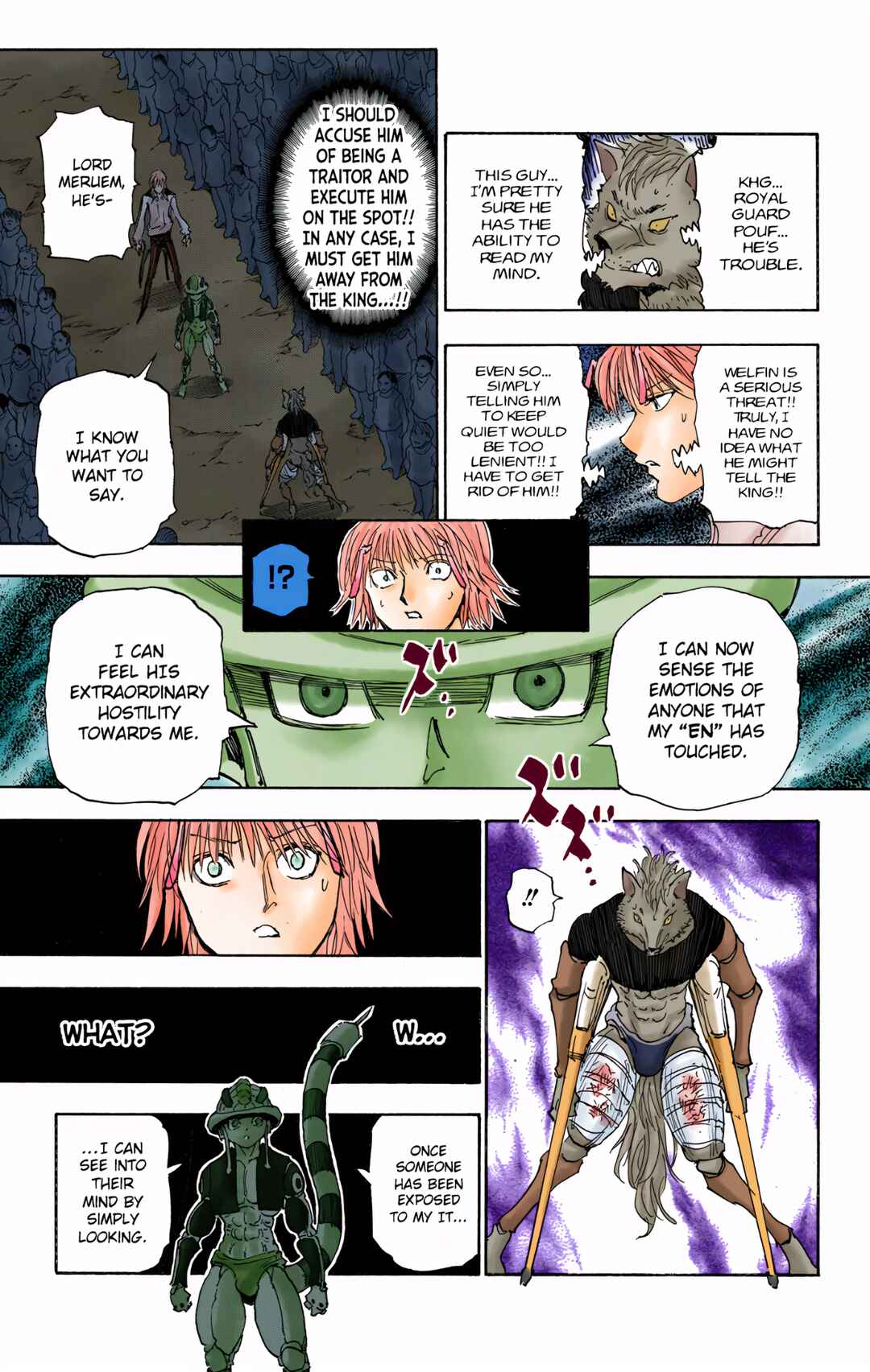 Page 8 Chapter 312 HUNTER x HUNTER (Official Colored)