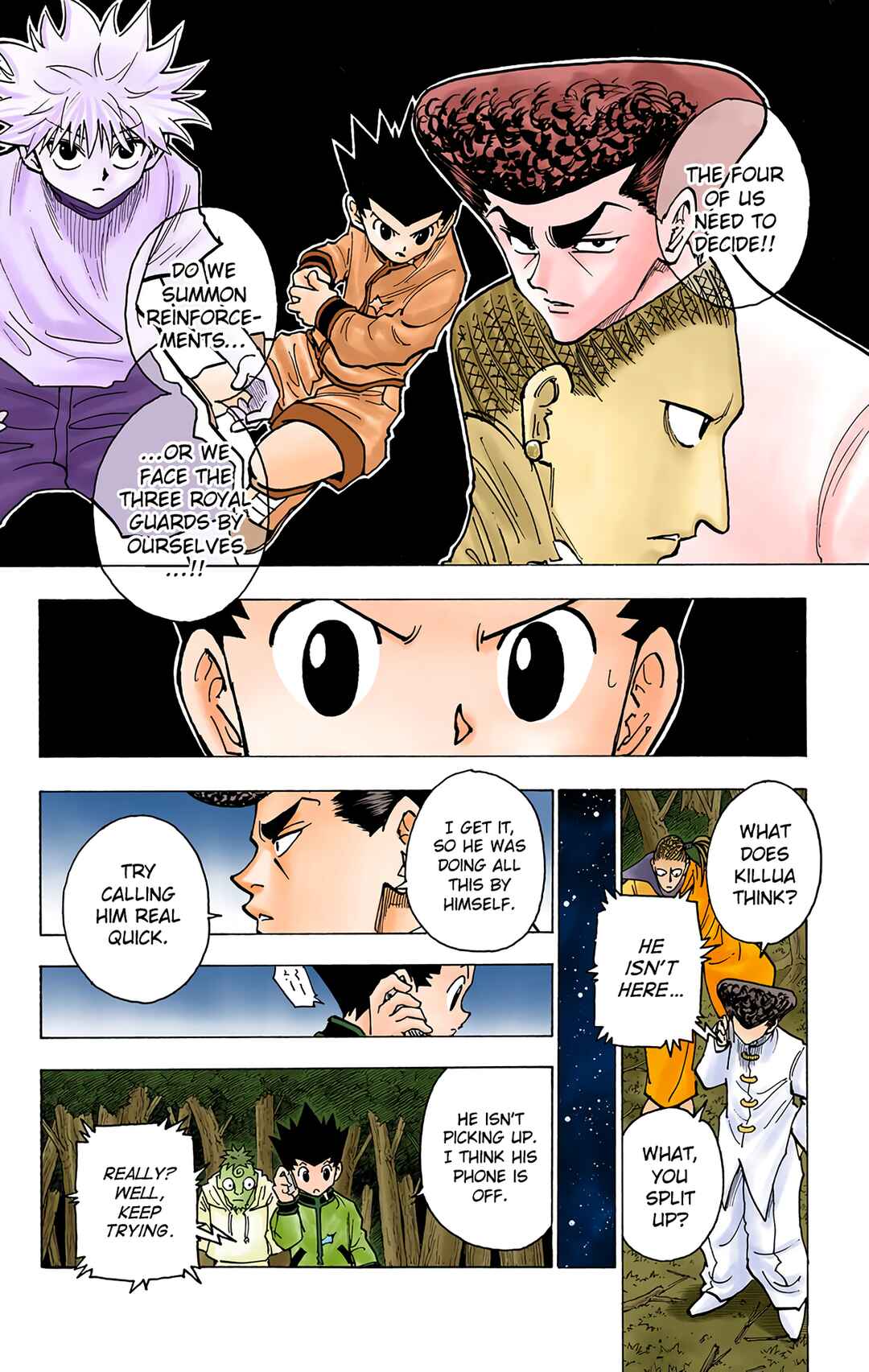 Page 10 Chapter 243 HUNTER x HUNTER (Official Colored)
