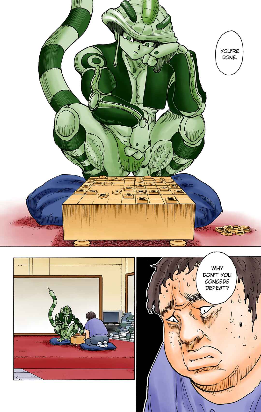 Page 12 Chapter 243 HUNTER x HUNTER (Official Colored)