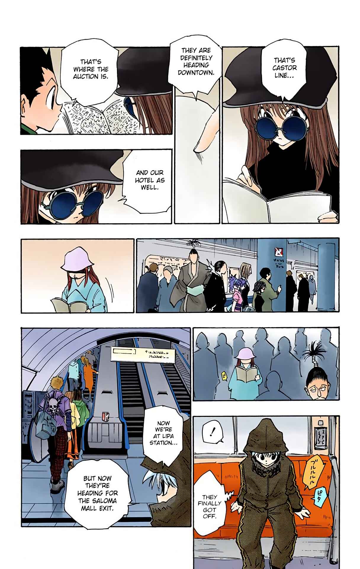 Page 8 Chapter 110 HUNTER x HUNTER (Official Colored)