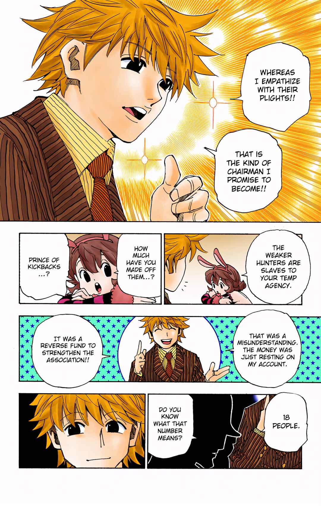 Page 10 Chapter 319 HUNTER x HUNTER (Official Colored)