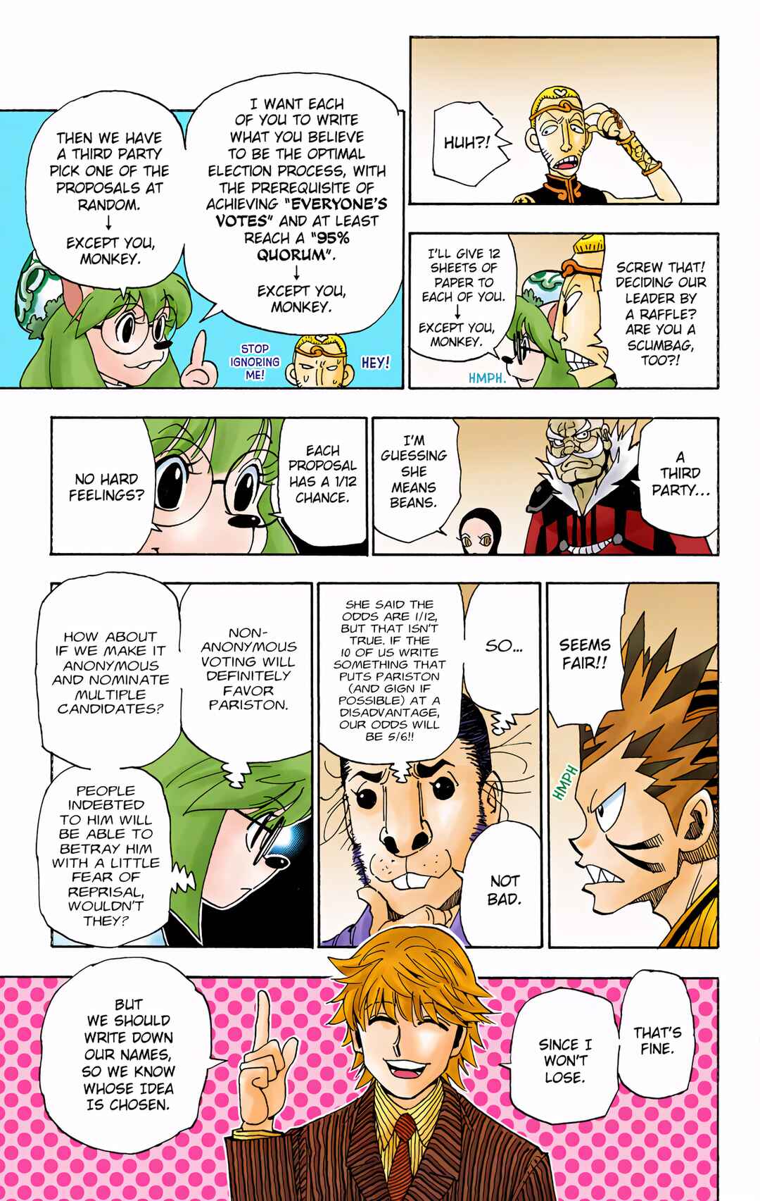 Page 15 Chapter 319 HUNTER x HUNTER (Official Colored)
