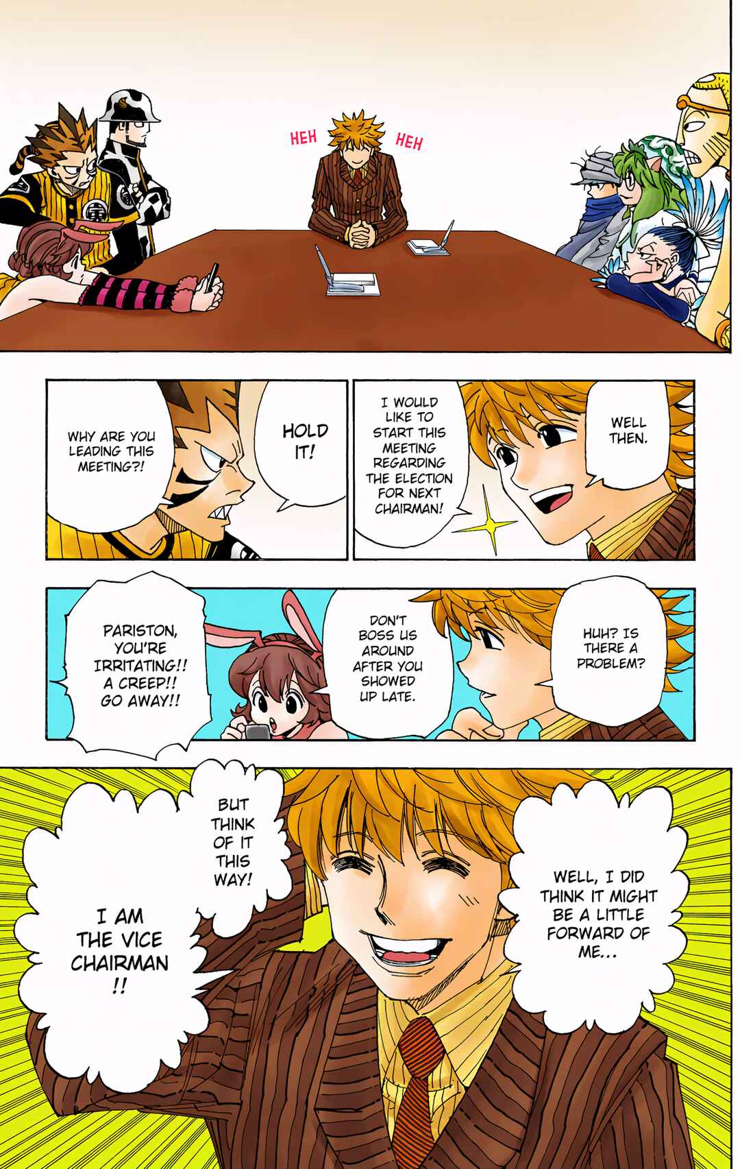 Page 4 Chapter 319 HUNTER x HUNTER (Official Colored)