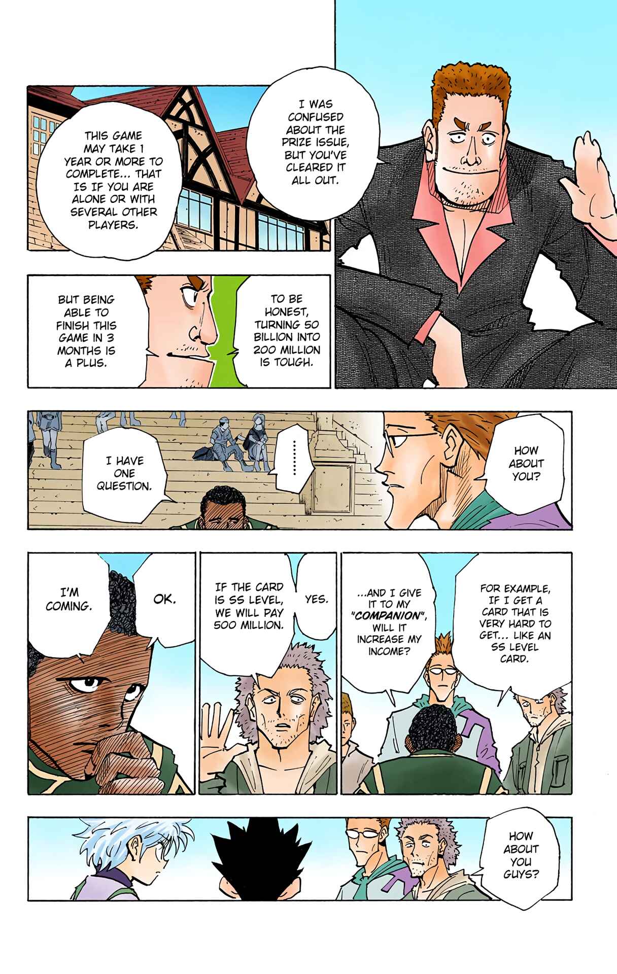 Page 4 Chapter 131 HUNTER x HUNTER (Official Colored)