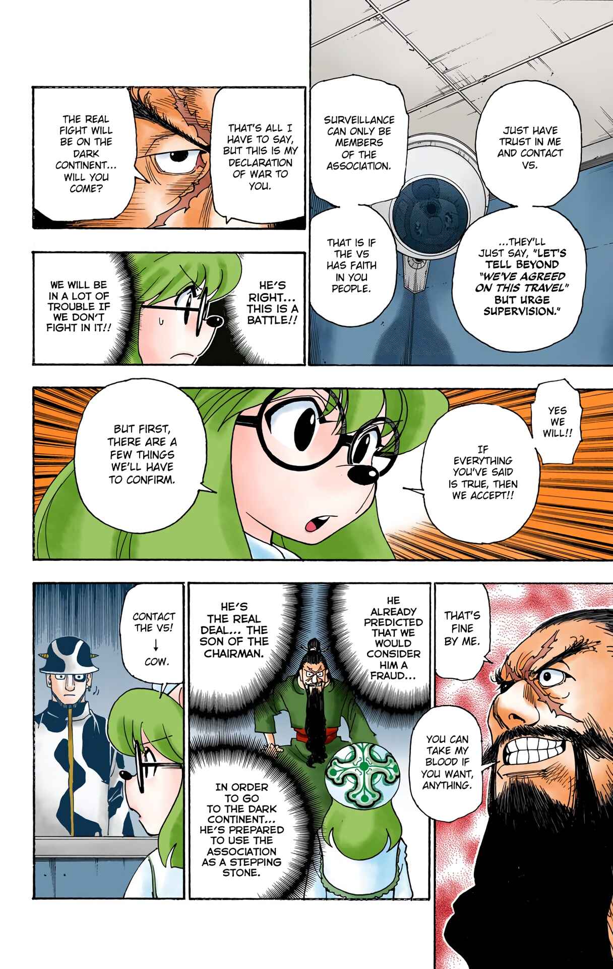 Page 10 Chapter 342 HUNTER x HUNTER (Official Colored)