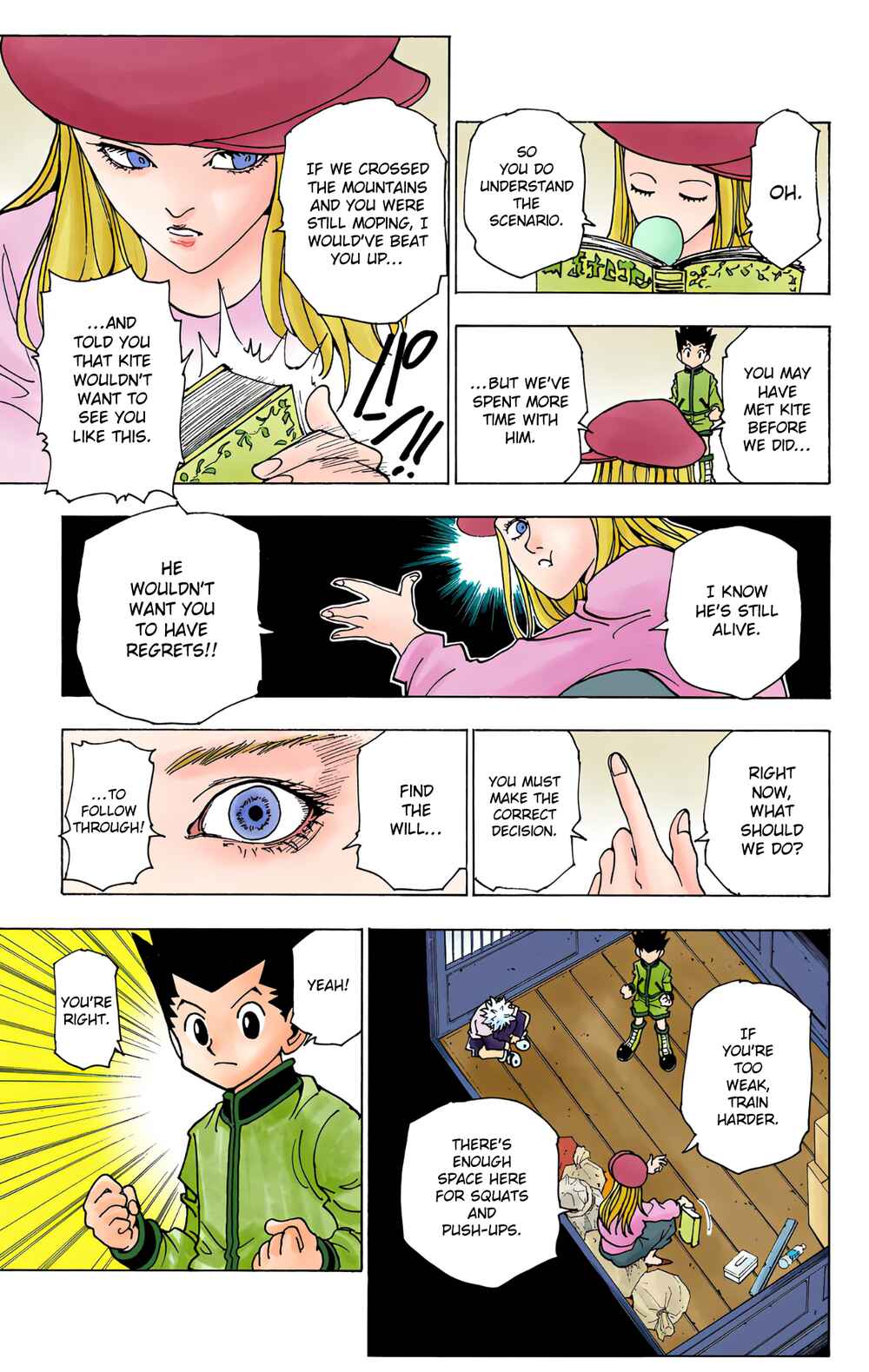 Page 3 Chapter 216 HUNTER x HUNTER (Official Colored)