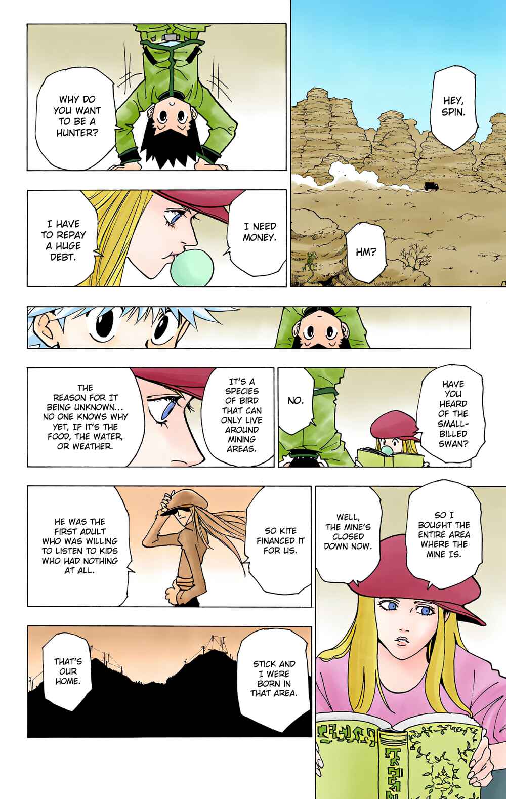 Page 4 Chapter 216 HUNTER x HUNTER (Official Colored)