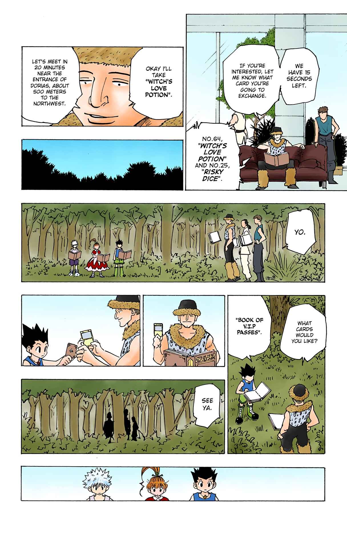 Page 4 Chapter 151 HUNTER x HUNTER (Official Colored)