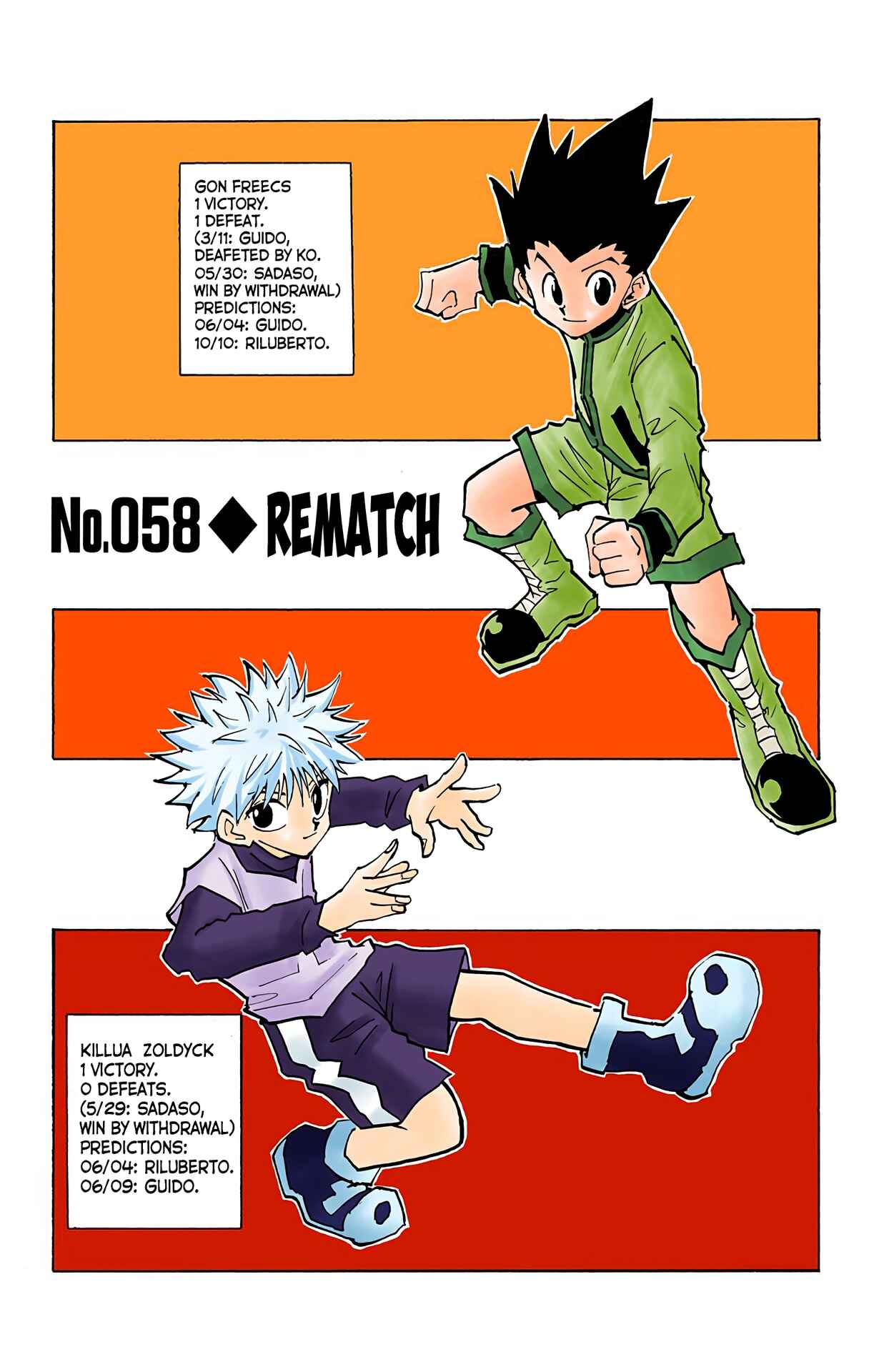 Page 1 Chapter 58 HUNTER x HUNTER (Official Colored)