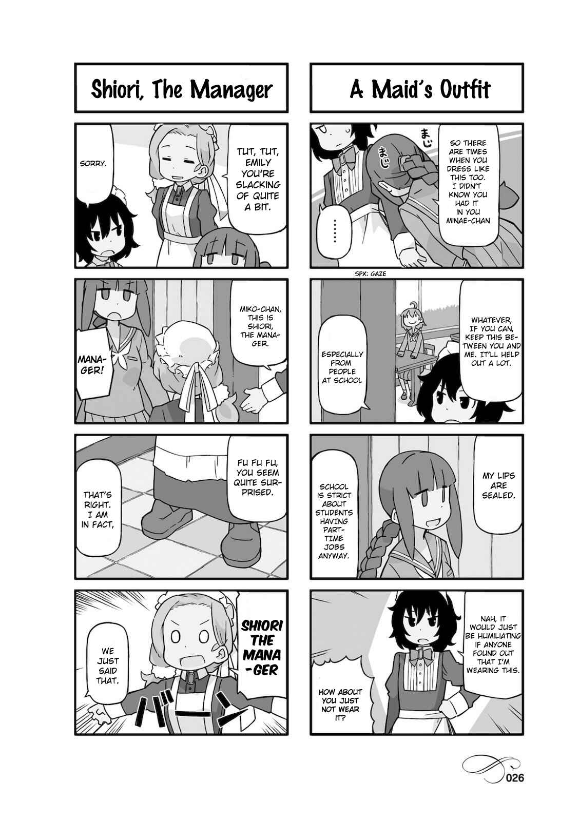 Page 4 Chapter 3 Mahoroba Kissa