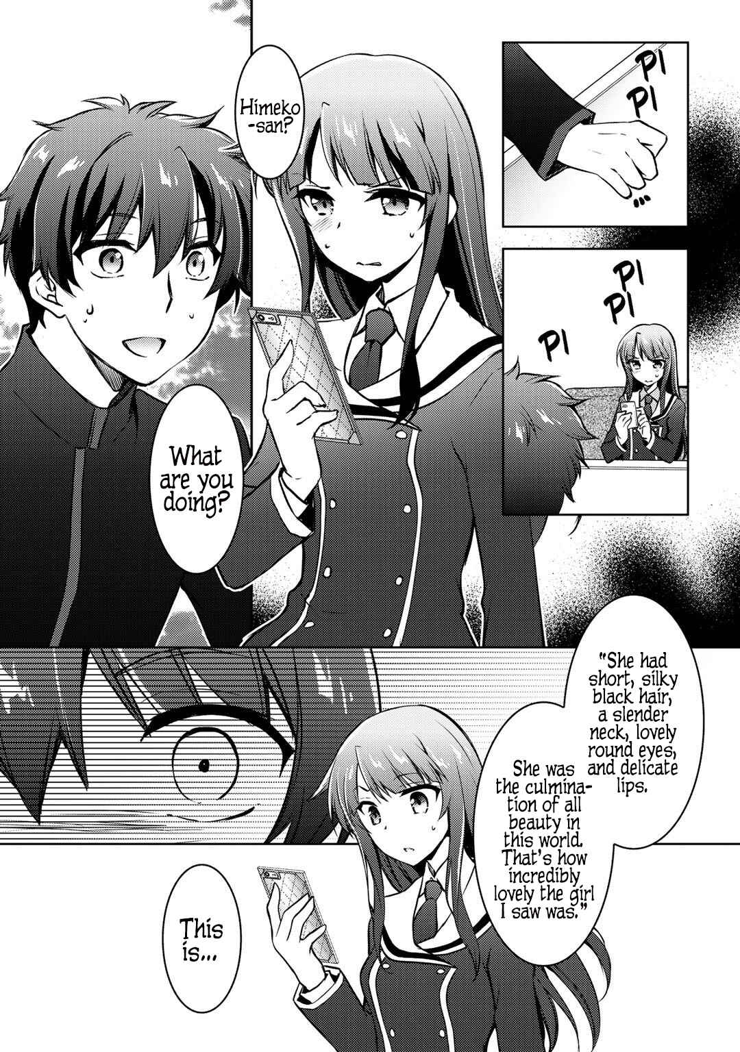 Page 7 Chapter 9.1 Shousetsu Toukou Saito o Riyou Shite Itara, Kurasu no Bishoujo ga Dokusha datta