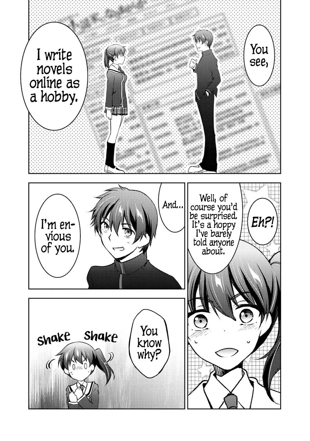 Page 11 Chapter 9.2 Shousetsu Toukou Saito o Riyou Shite Itara, Kurasu no Bishoujo ga Dokusha datta