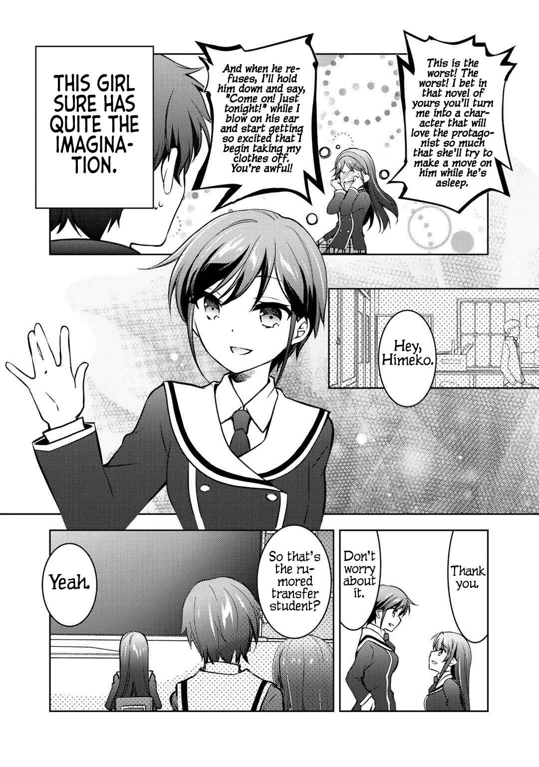 Page 14 Chapter 12 Shousetsu Toukou Saito o Riyou Shite Itara, Kurasu no Bishoujo ga Dokusha datta