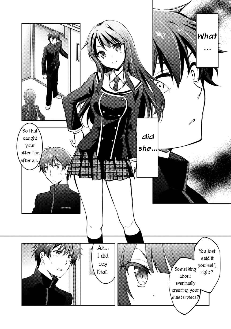 Page 3 Chapter 3 Shousetsu Toukou Saito o Riyou Shite Itara, Kurasu no Bishoujo ga Dokusha datta