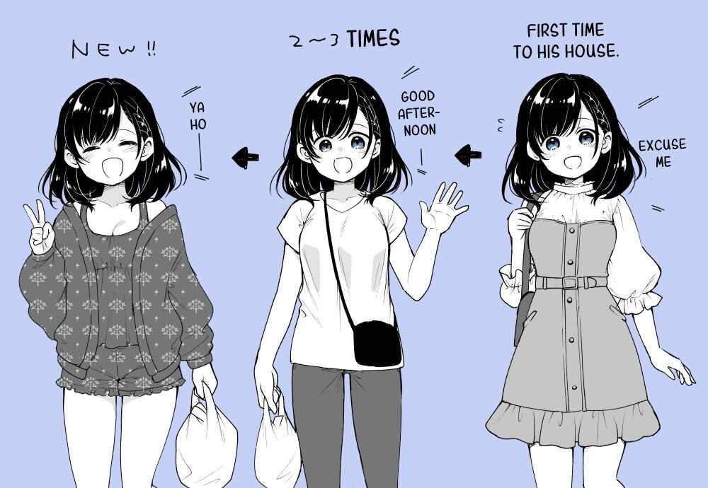 Page 3 Chapter 4 Daily life with Blue-eyed Senpai