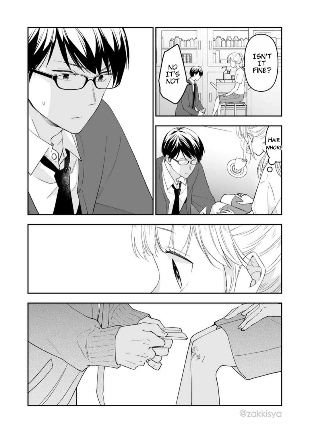 Page 4 Chapter 12 The World Will Be Destroyed Tomorrow, so I Want to Rub Your Boobs
