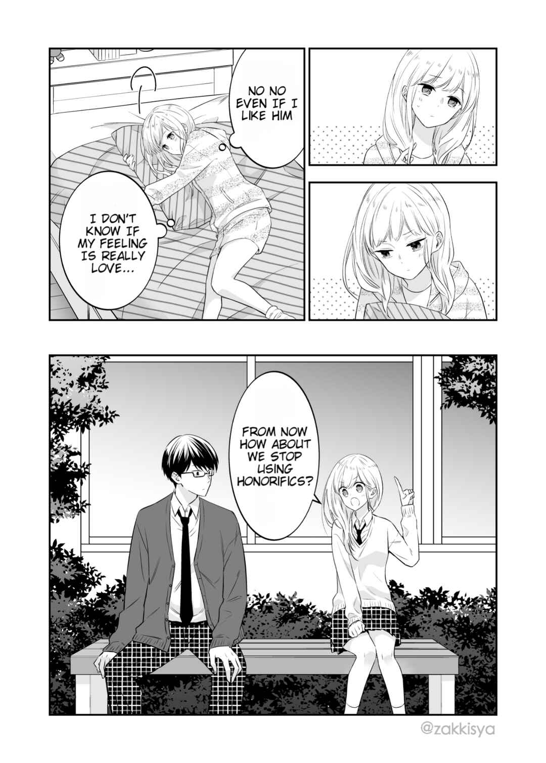 Page 1 Chapter 13 The World Will Be Destroyed Tomorrow, so I Want to Rub Your Boobs