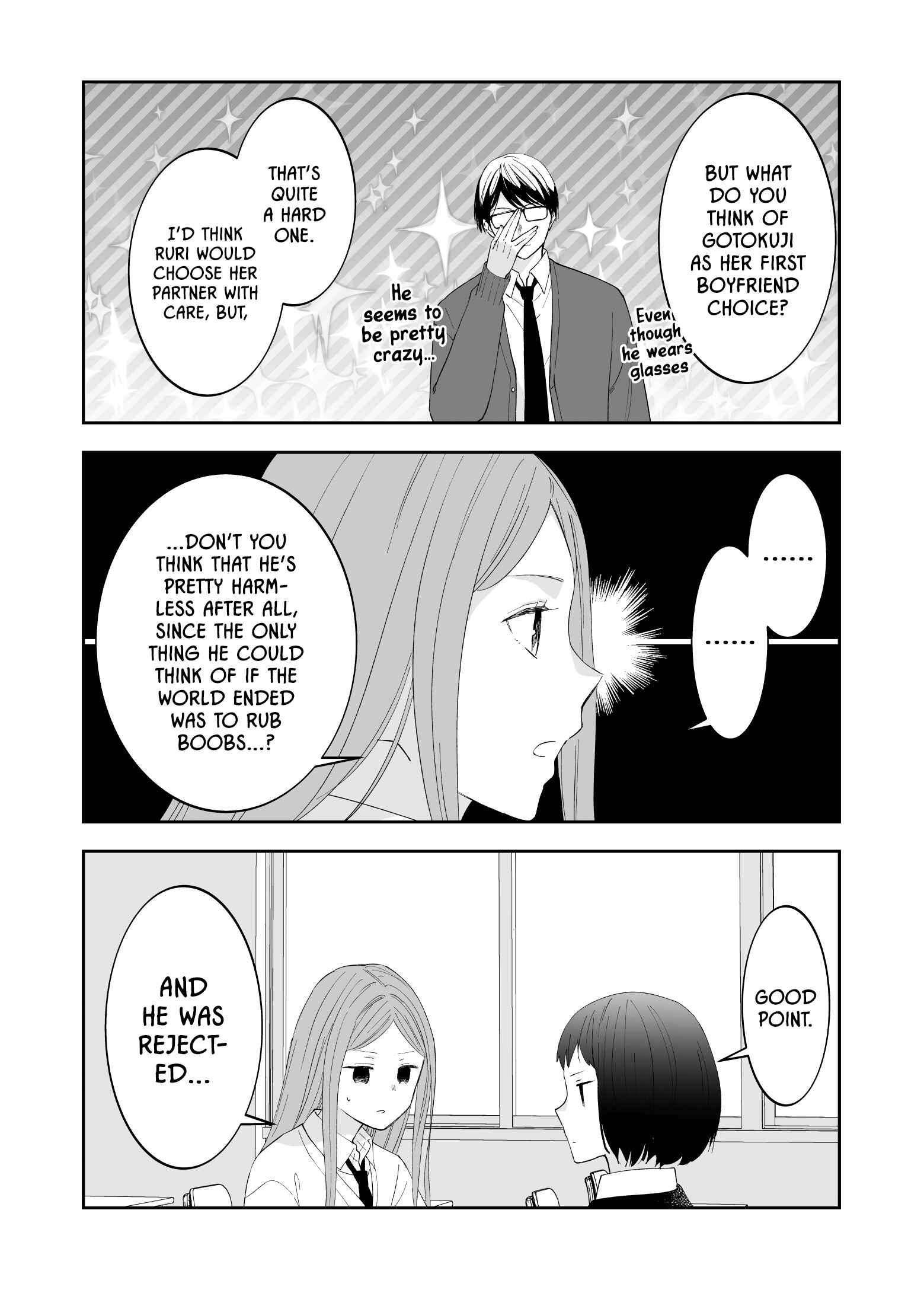 Page 7 Chapter 8 The World Will Be Destroyed Tomorrow, so I Want to Rub Your Boobs