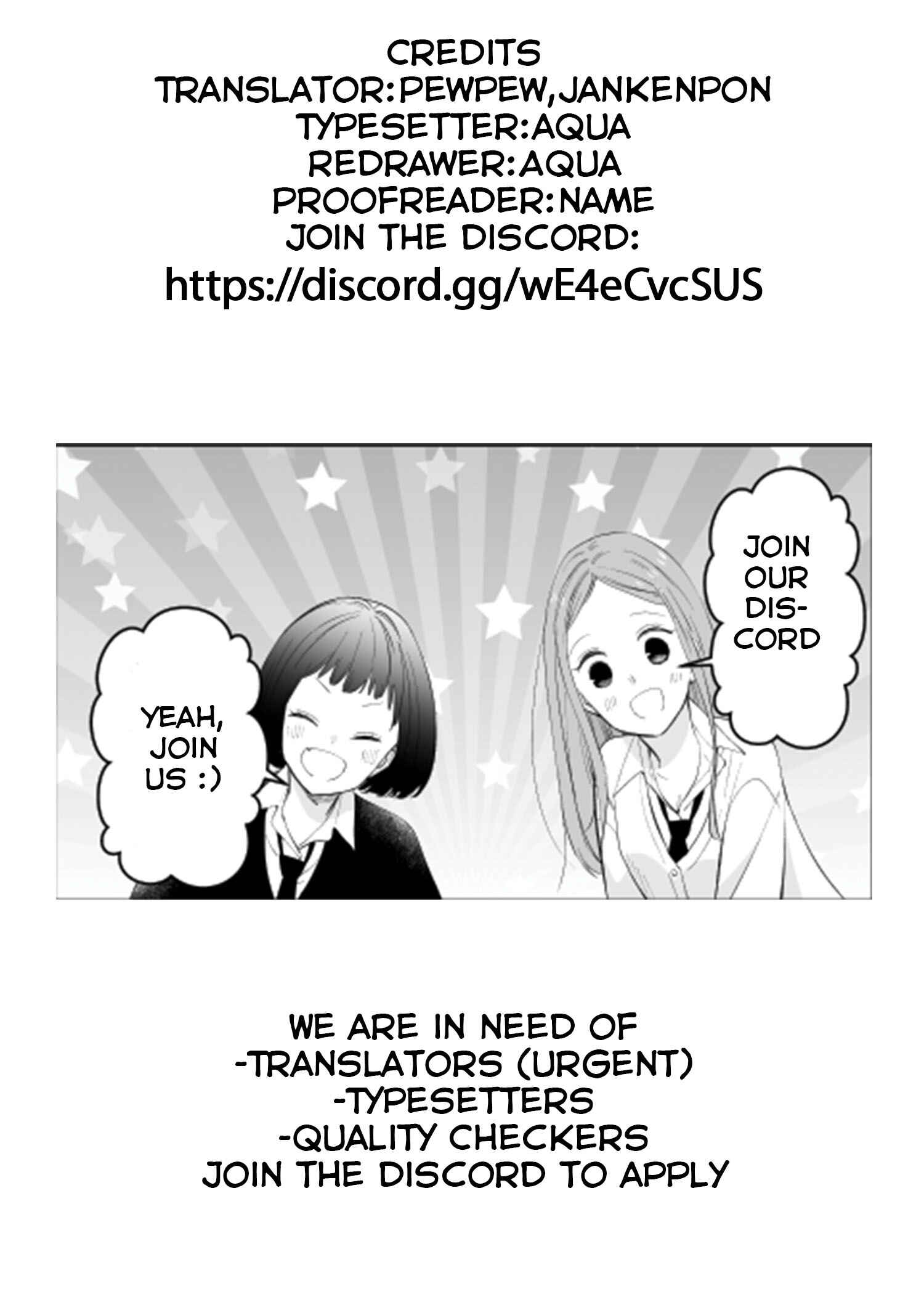 Page 1 Chapter 3 The World Will Be Destroyed Tomorrow, so I Want to Rub Your Boobs