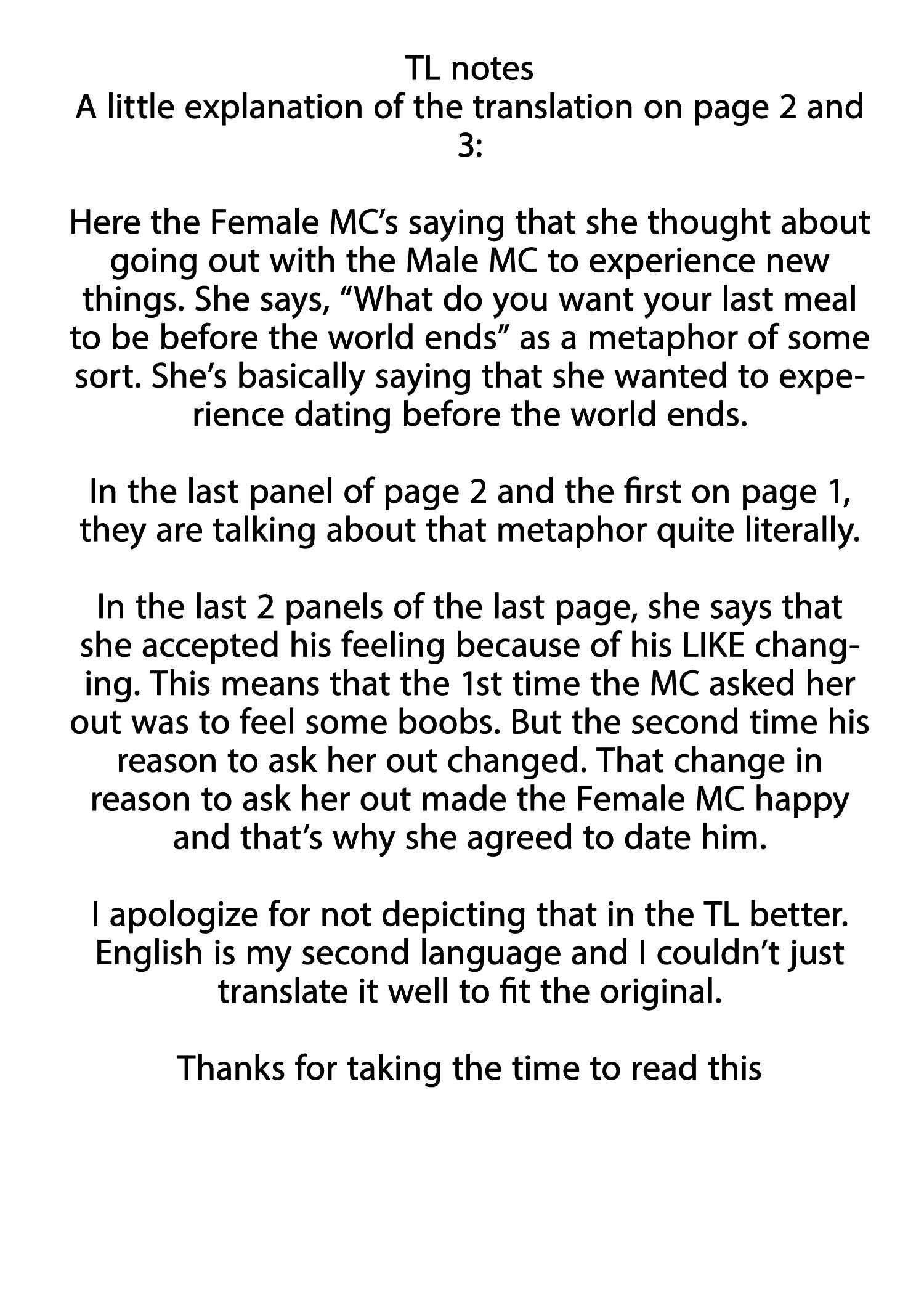 Page 6 Chapter 3 The World Will Be Destroyed Tomorrow, so I Want to Rub Your Boobs